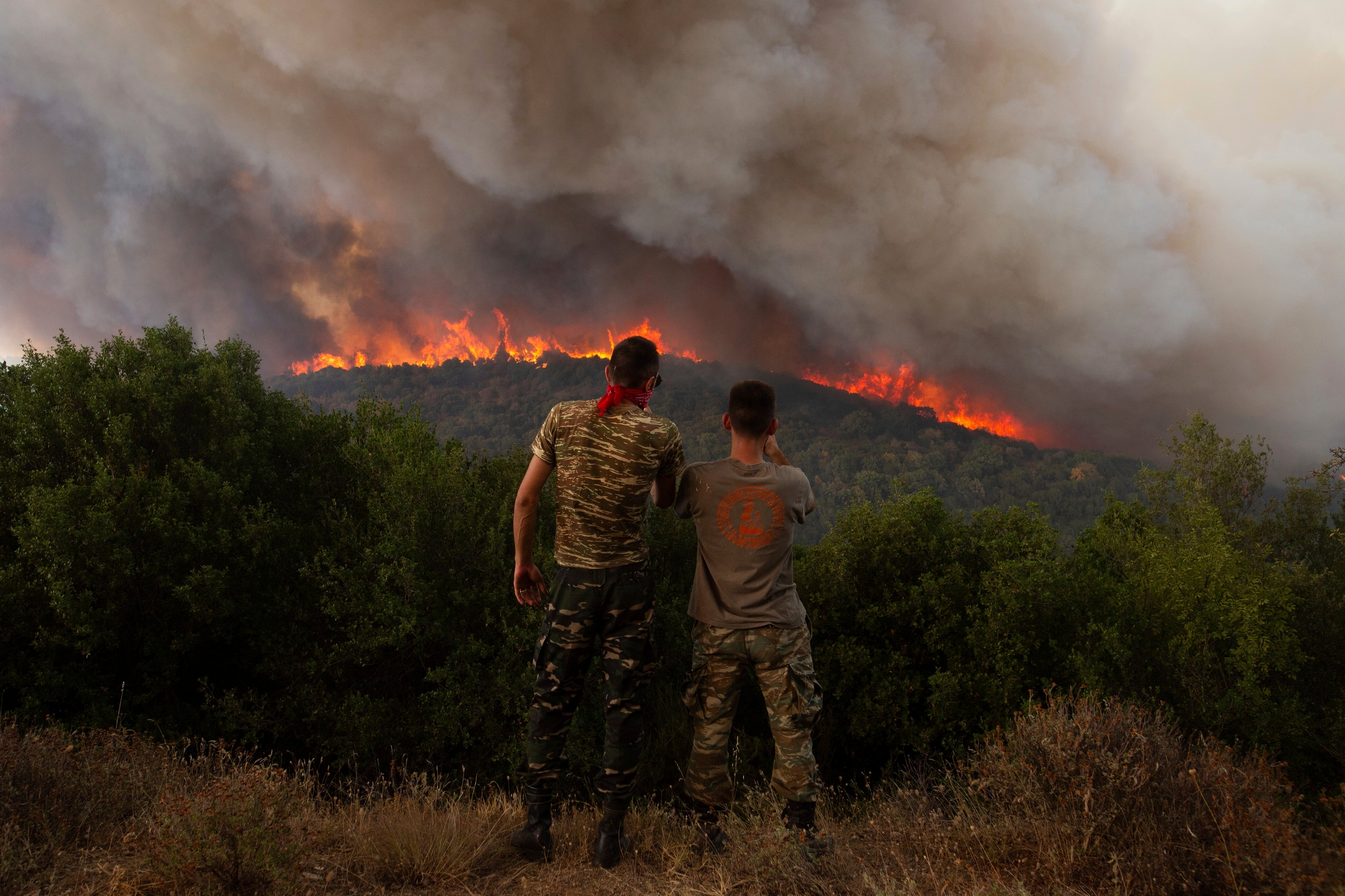 Greece Wildfires