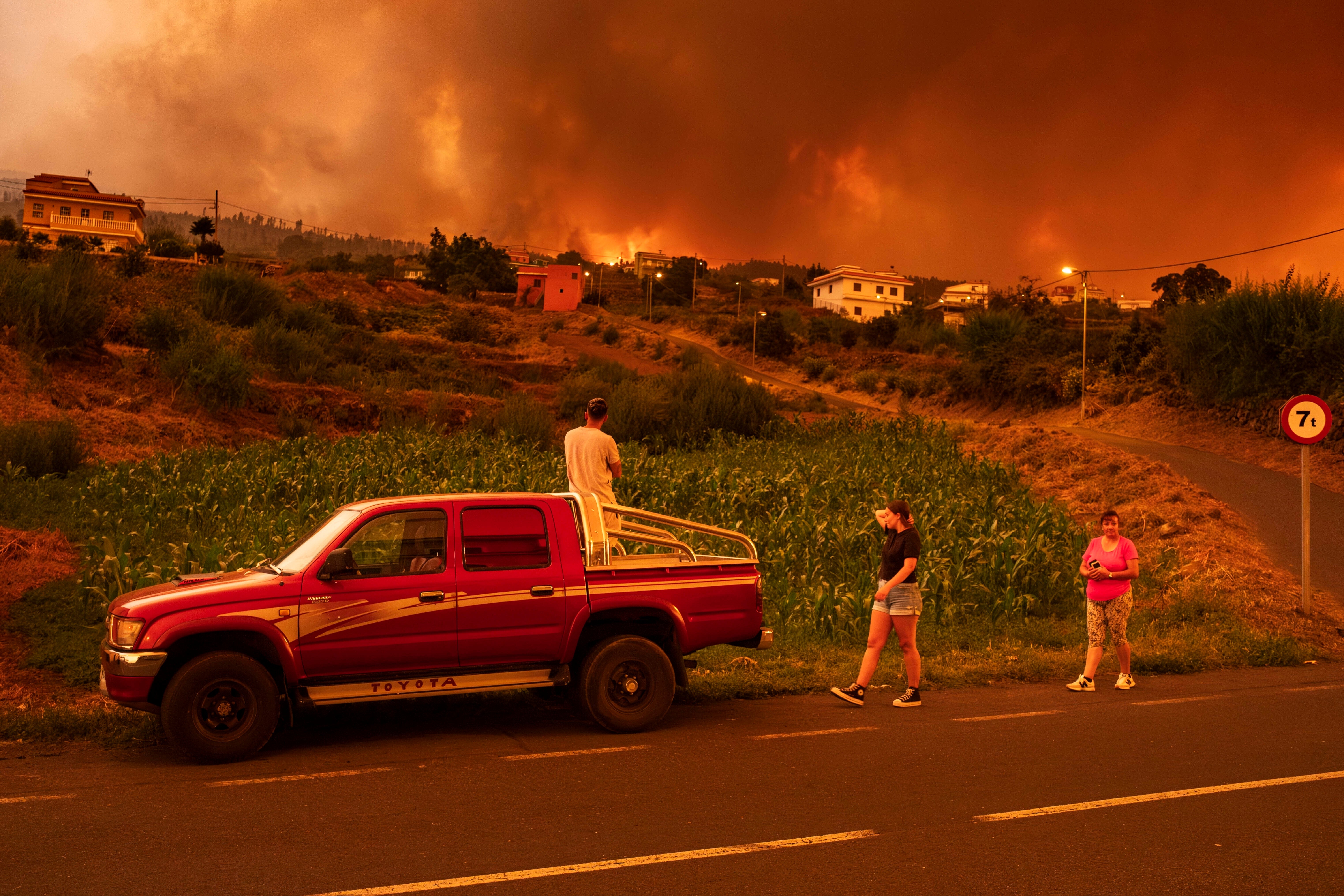 Tenerife forest fires in 2023 saw thousands evacuated