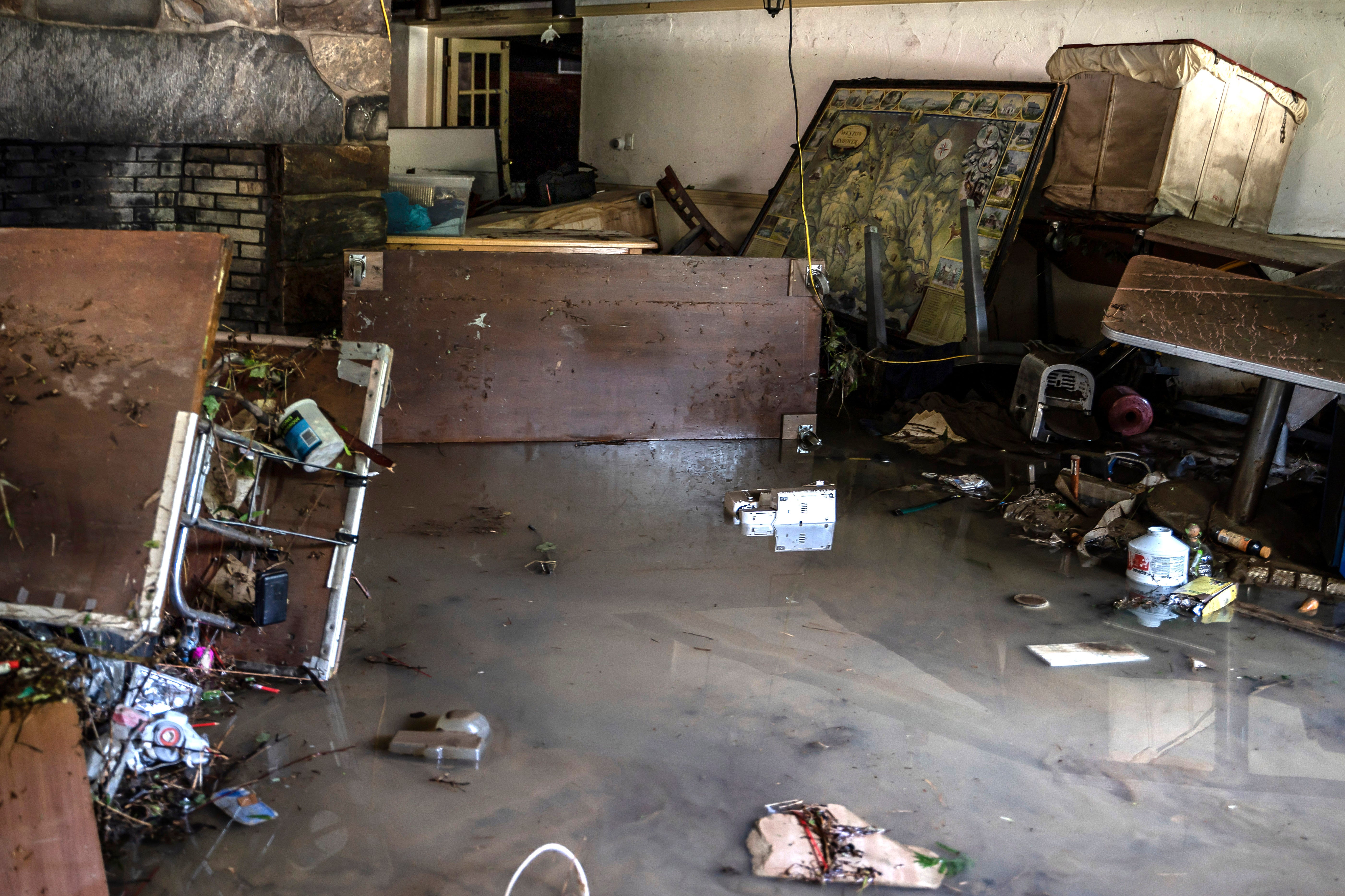 Flooded Theater Vermont