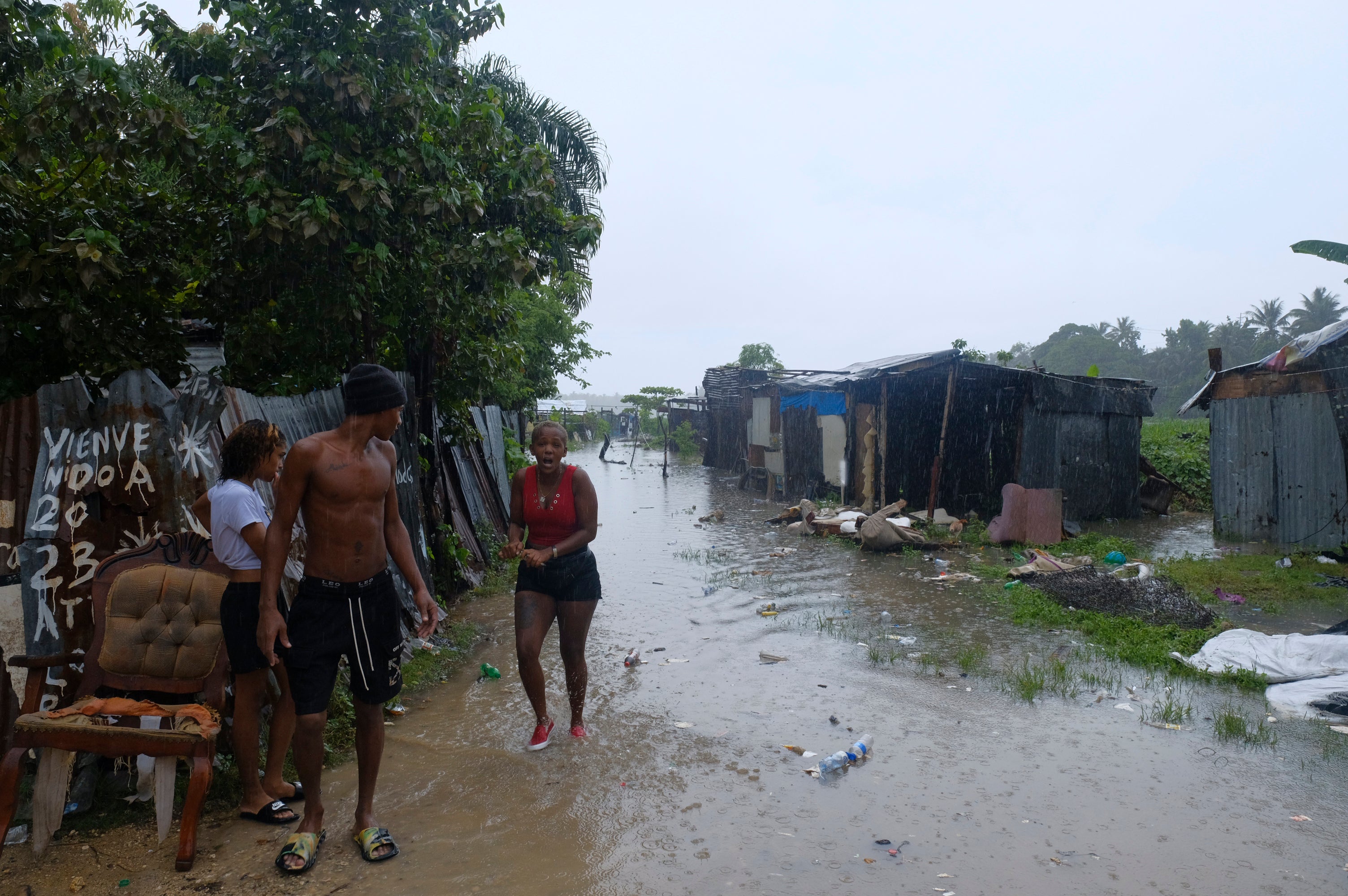 Franklin flooded the Dominican Republic last week