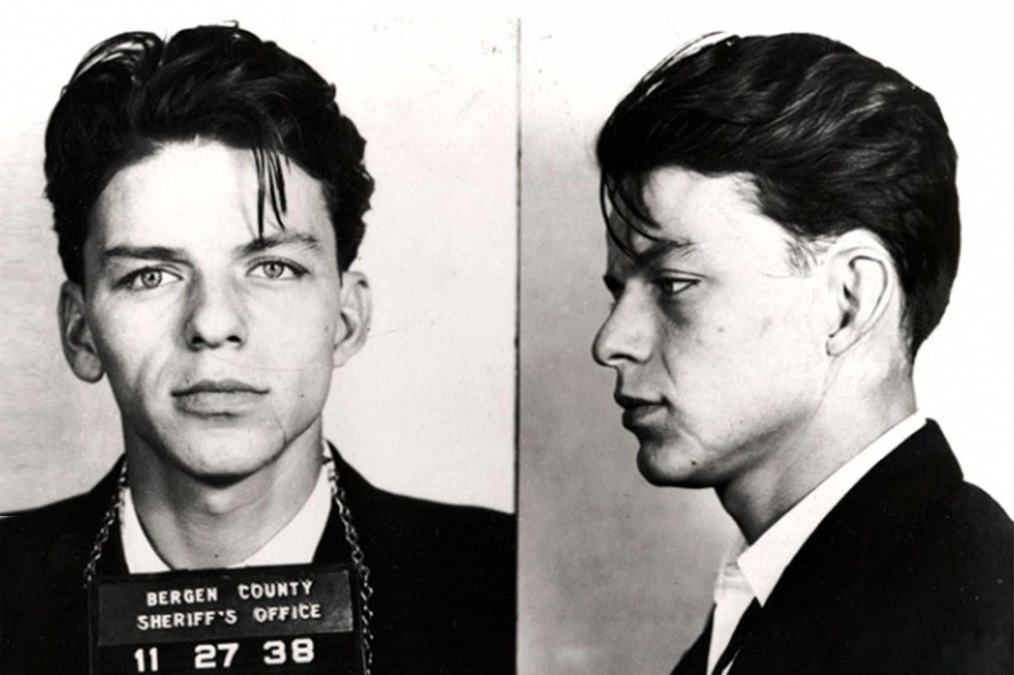 Frank Sinatro mug shot