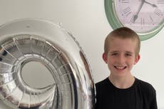 Harry, 11, gets highest grade in GCSE maths after taking exam five years early