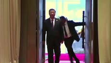 Xi Jinping’s translator slammed against wall by Brics security guards