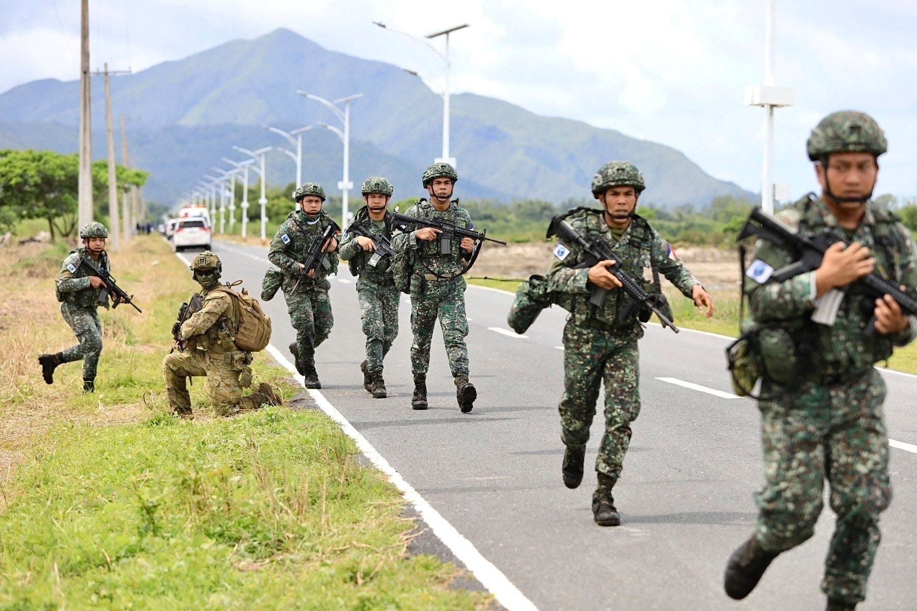 Philippines Australia US Combat Drills
