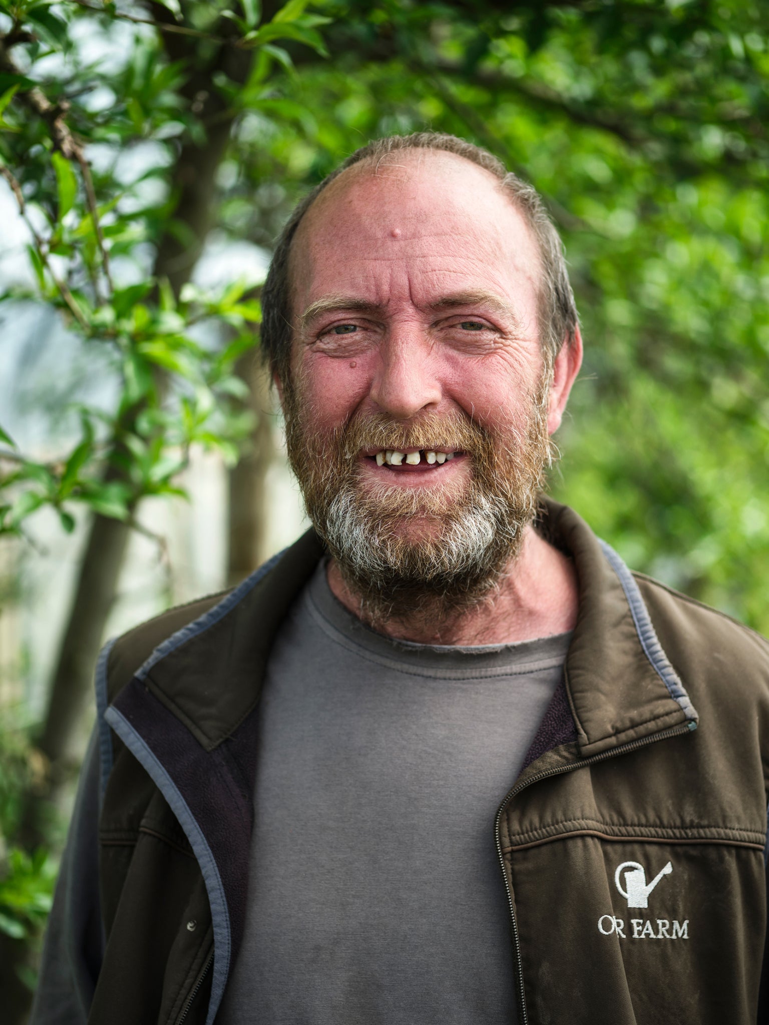 Head farmer John Rowland is as obsessed with birds as he is with regenerative agriculture