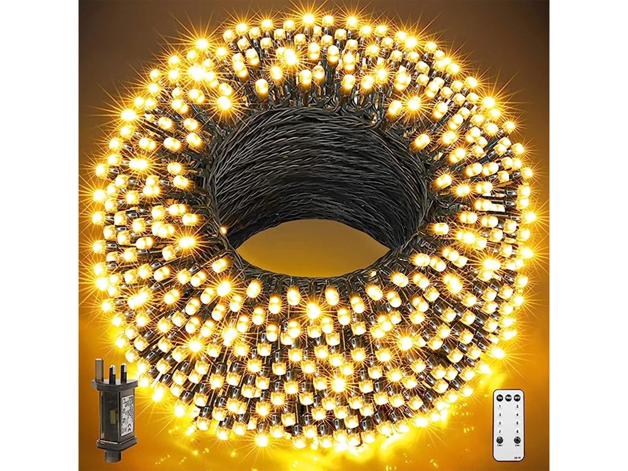 GYLEFY outdoor Christmas lights, 100m 