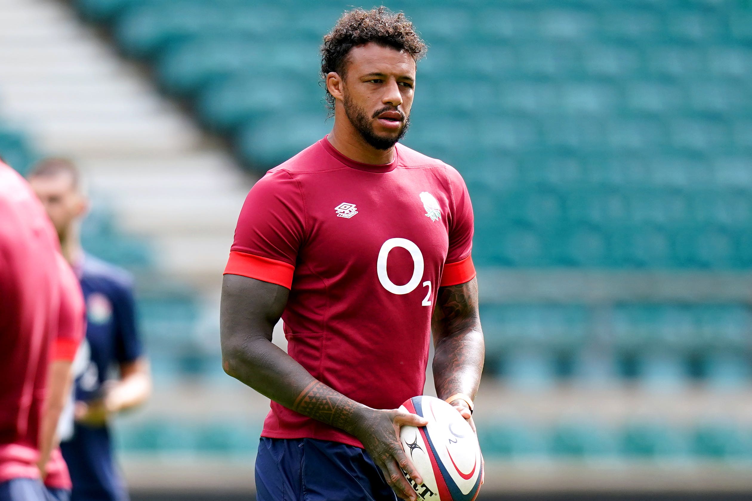 Courtney Lawes leads England against Fiji (Adam Davy/PA)