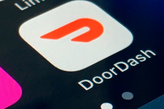 The driver is no longer delivering for the company, DoorDash said