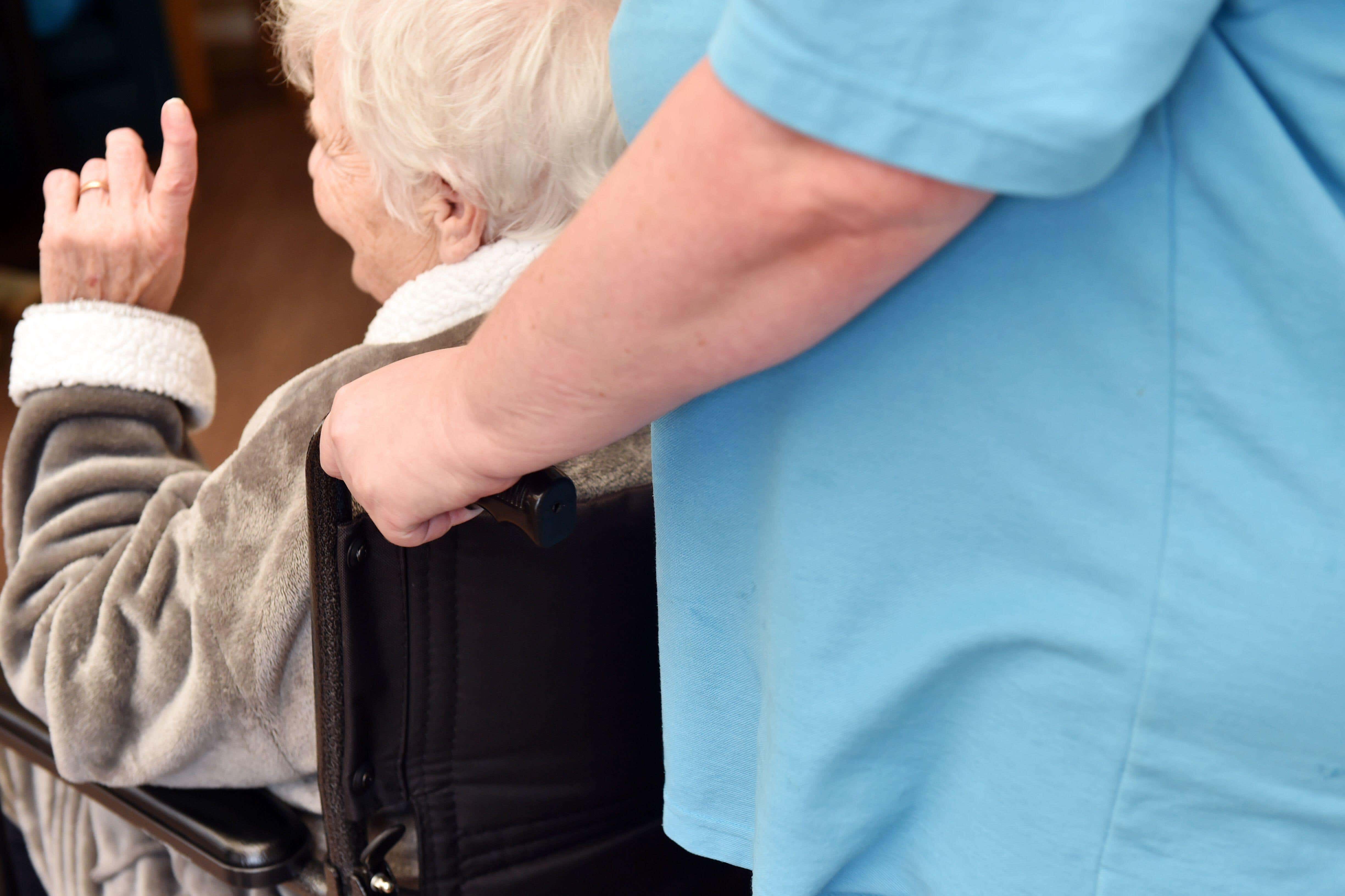 A pilot has been launched to train social care workers using artificial intelligence (Alamy/PA)