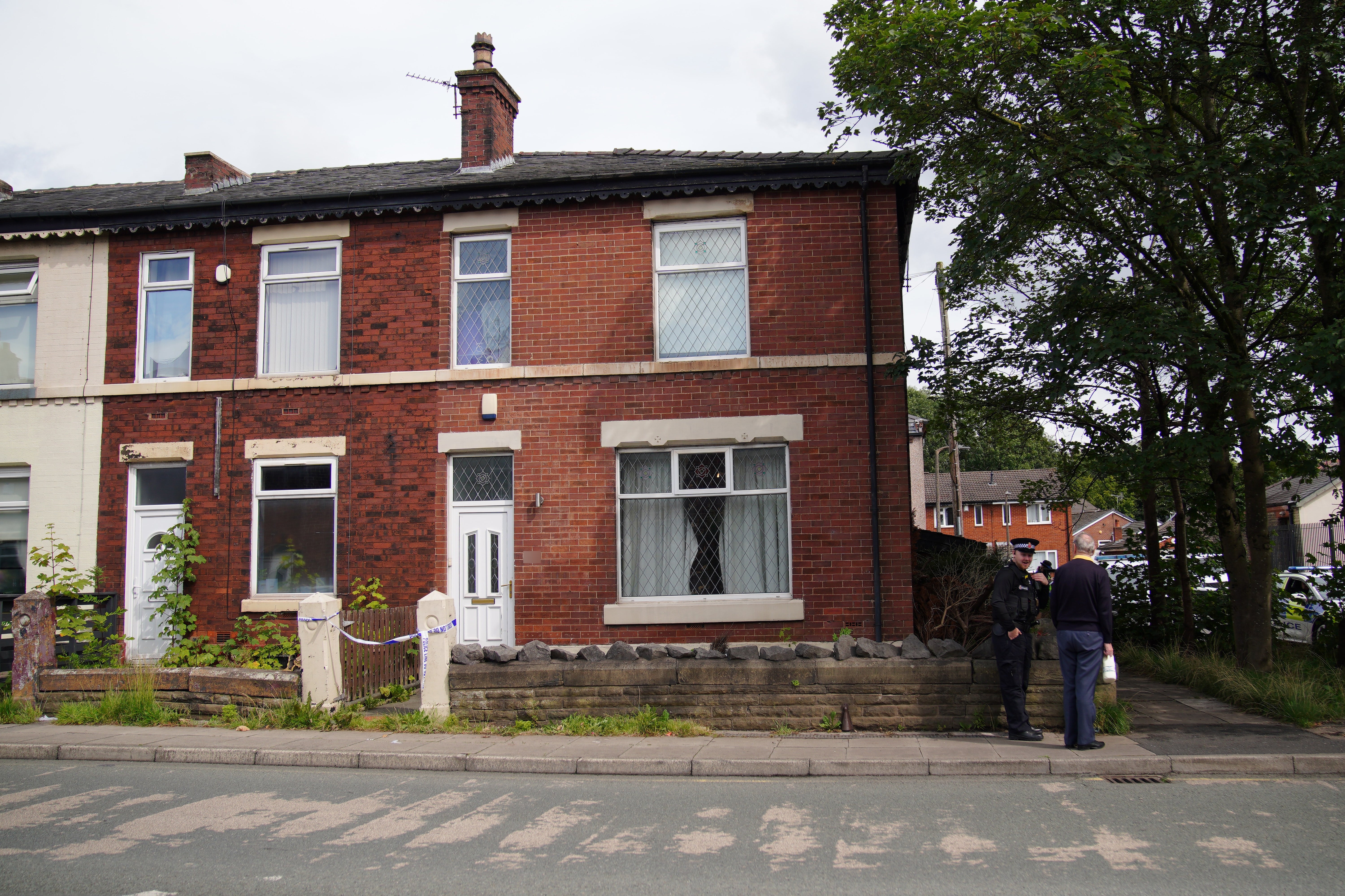 Greater Manchester Police were called to his address on Ainsworth Road