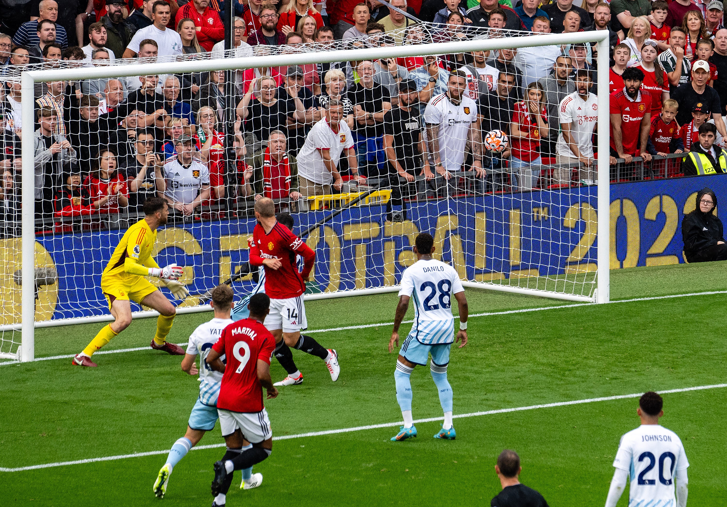 Christian Eriksen grabs a goal back for Manchester United