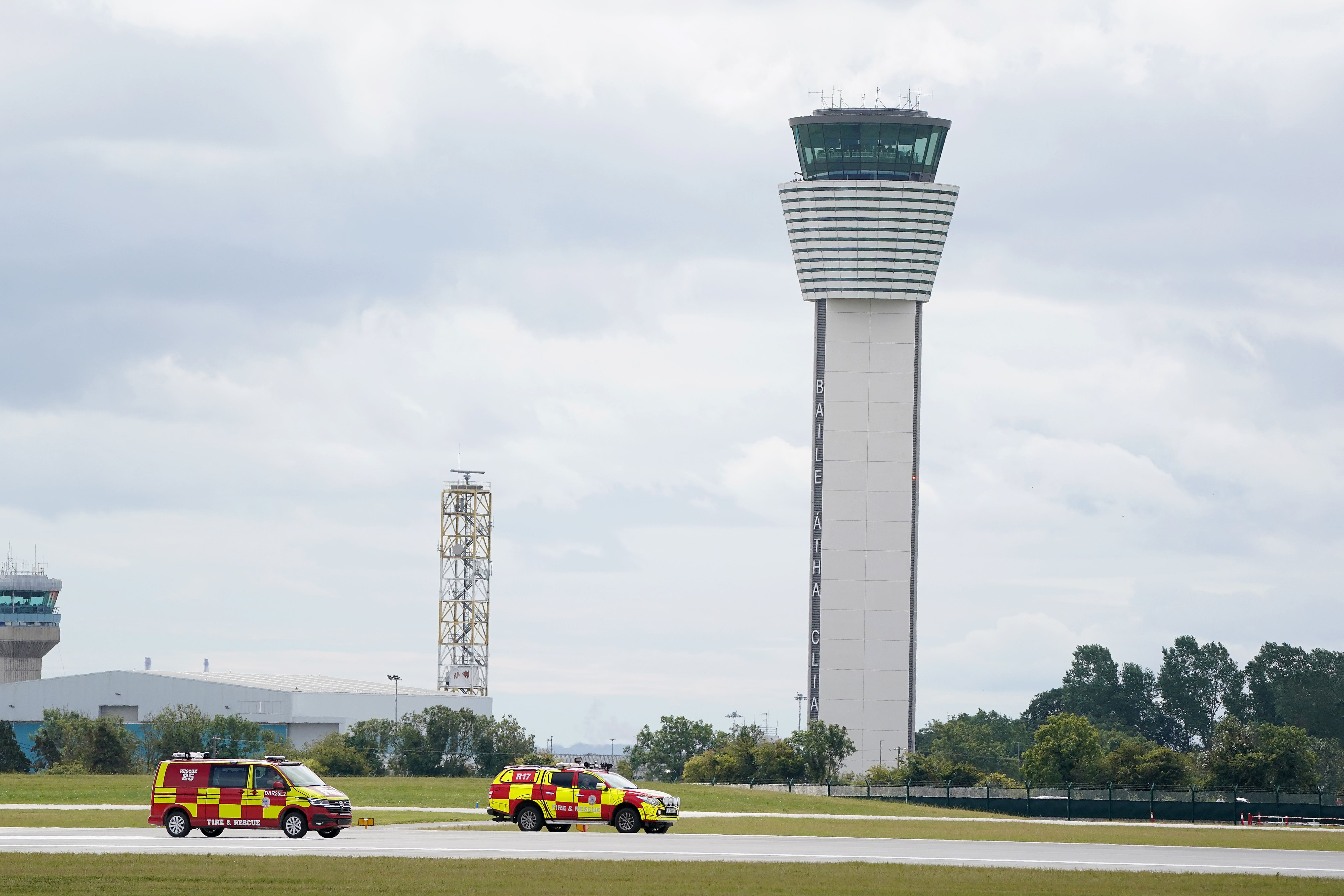 Dublin Airport said the issues were resulting in delays to some flights in and out (Brian Lawlesss/PA)