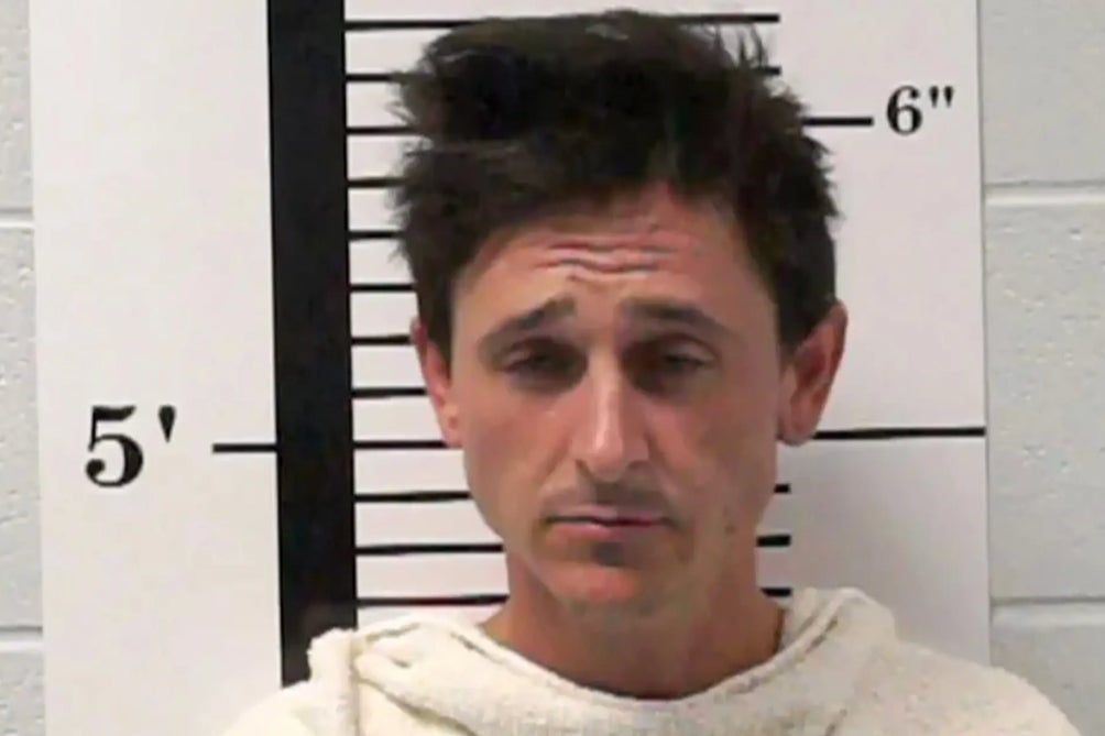 Disney star Mitchel Musso is seen in his mug shot