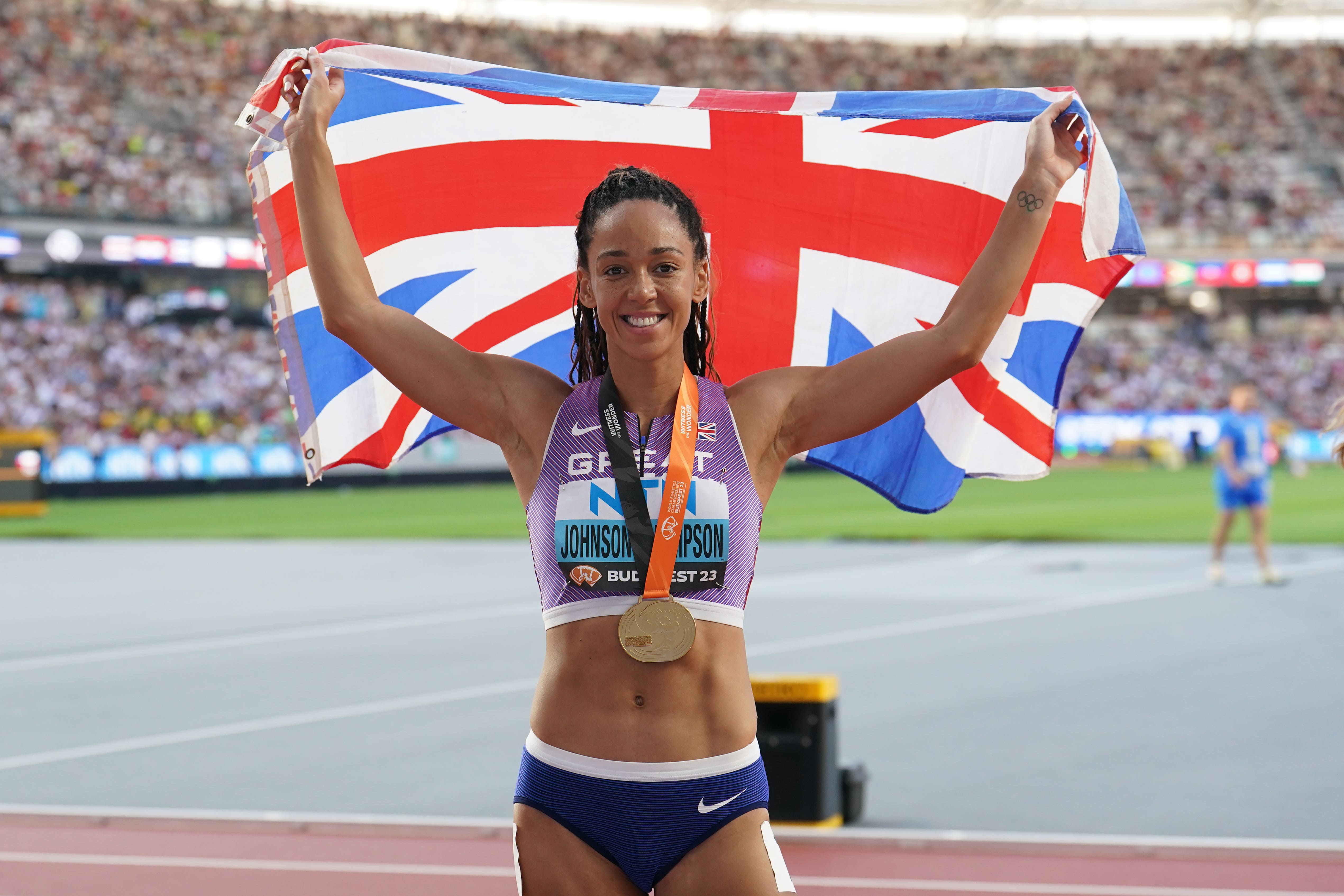 Johnson-Thompson won world gold in Budapest