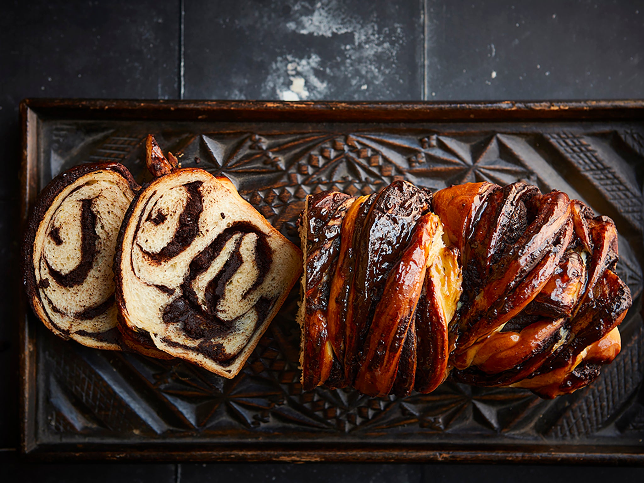 Try out your braiding skills with this pretty bake