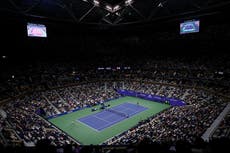 US Open ball boy smiles after catching ball in heartwarming moment on court