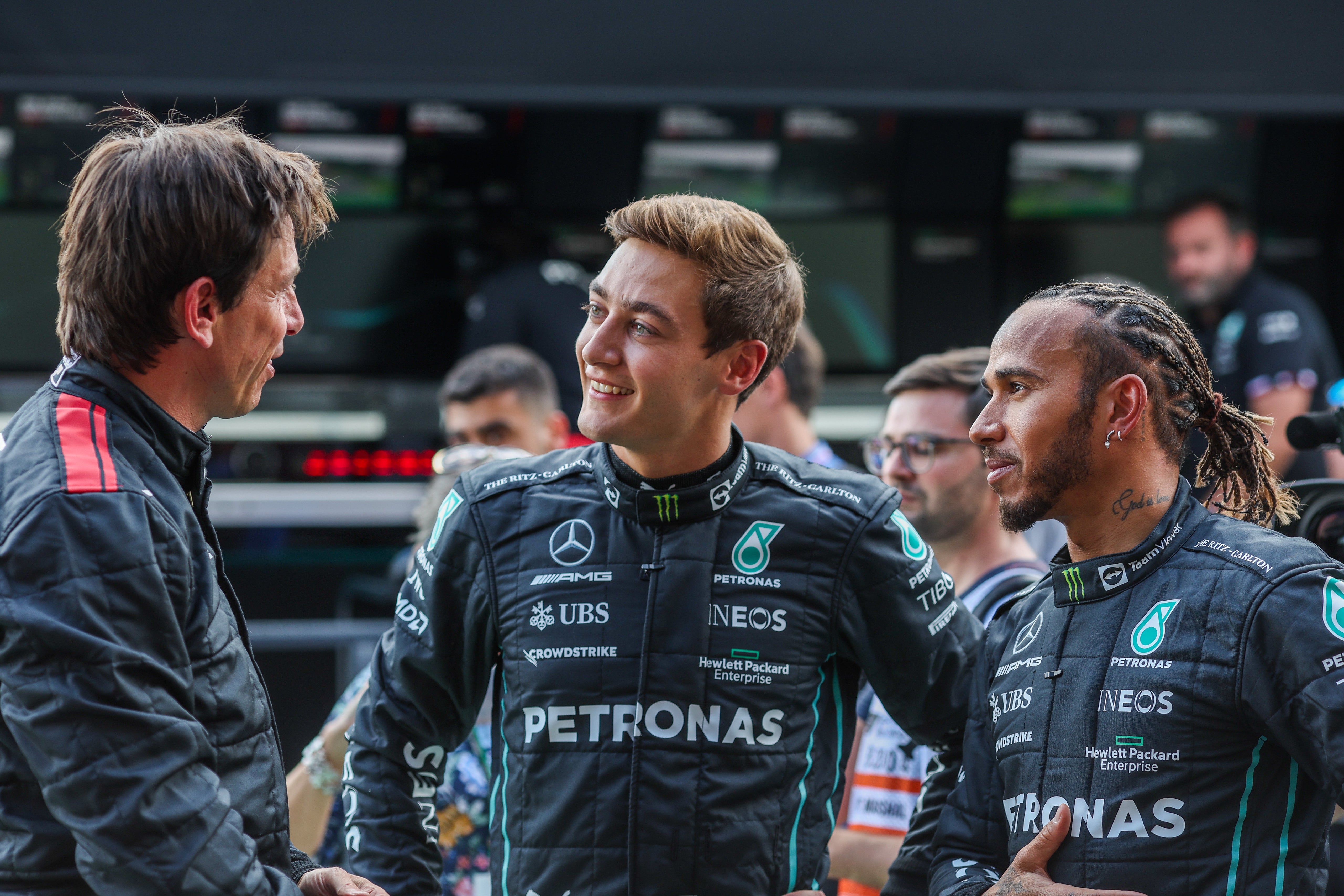 Toto Wolff defended George Russell after the Dutch Grand Prix