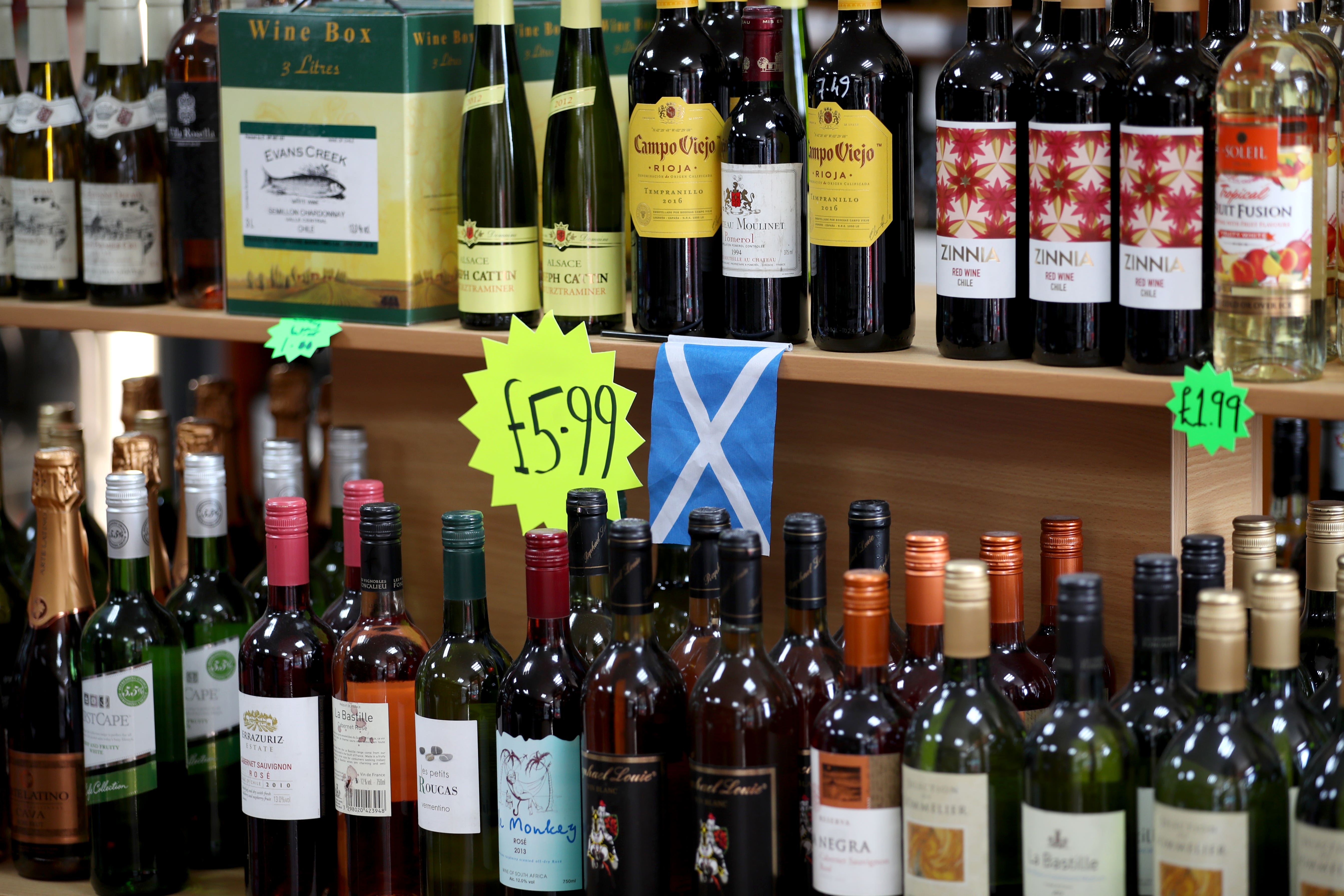 Plans for an alcohol ban were shelved earlier this year (Jane Barlow/PA)