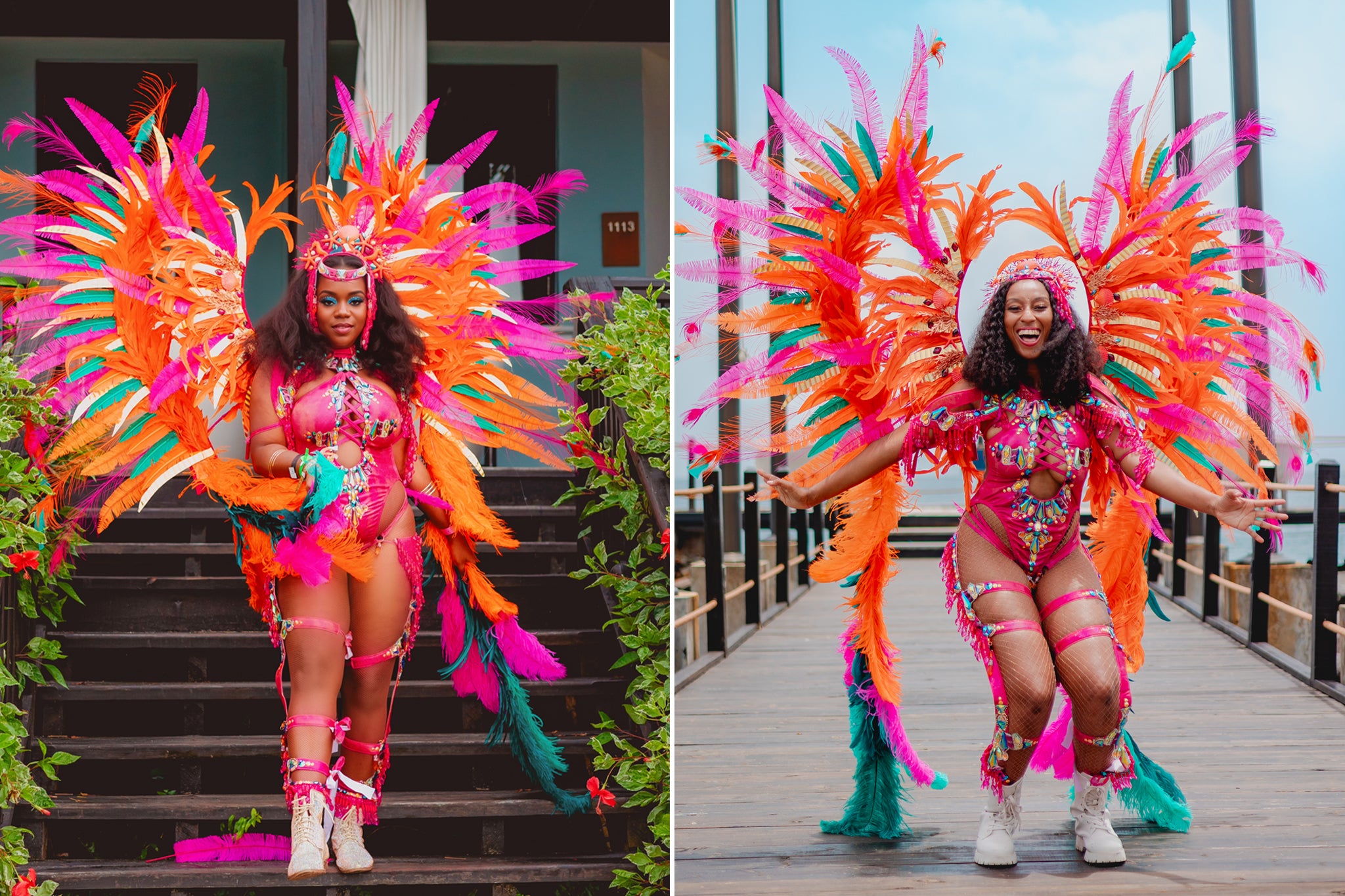 (L-R) Tenille Clarke and Melissa Noel