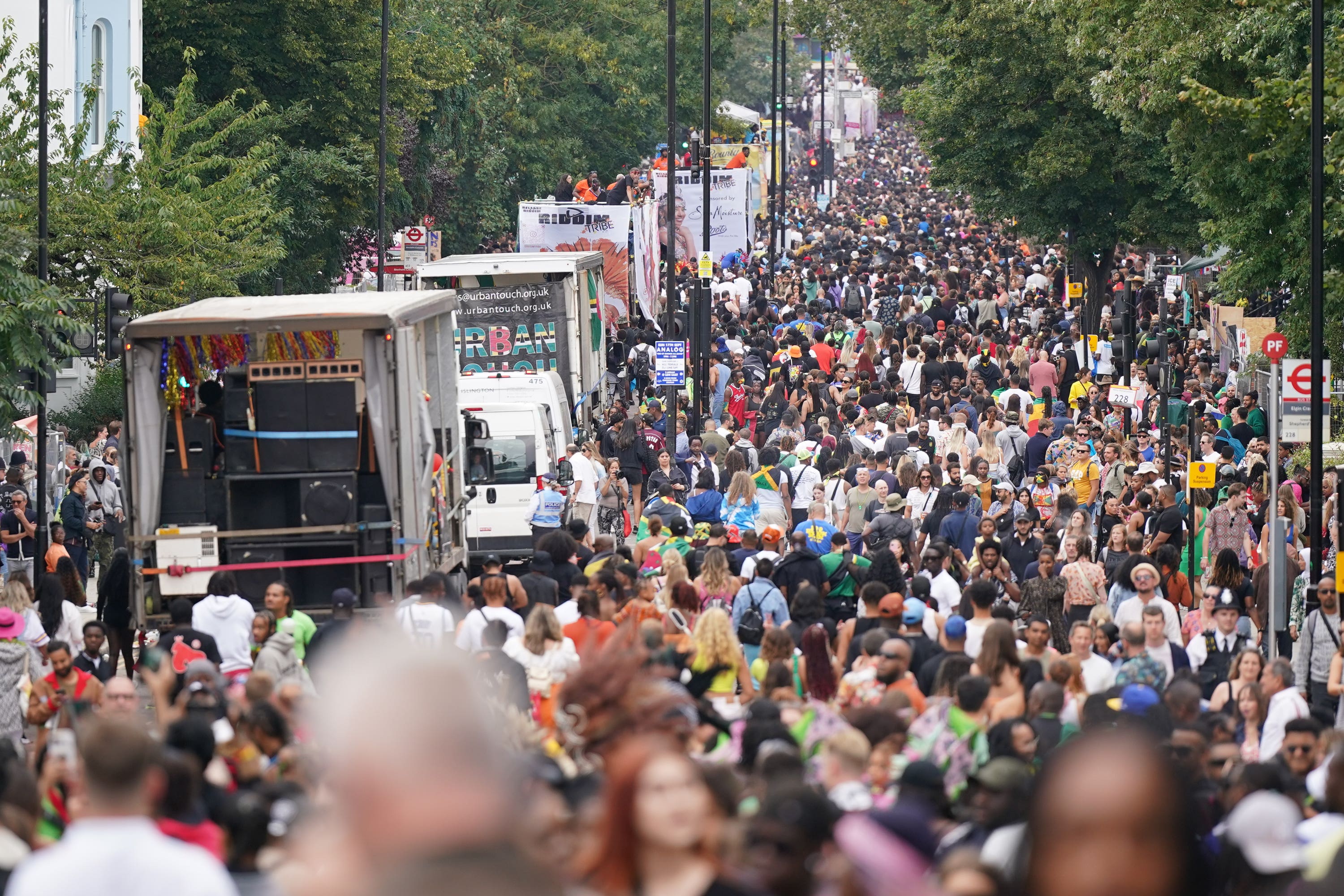 Notting Hill Carnival 2023 (Yui Mok/PA)