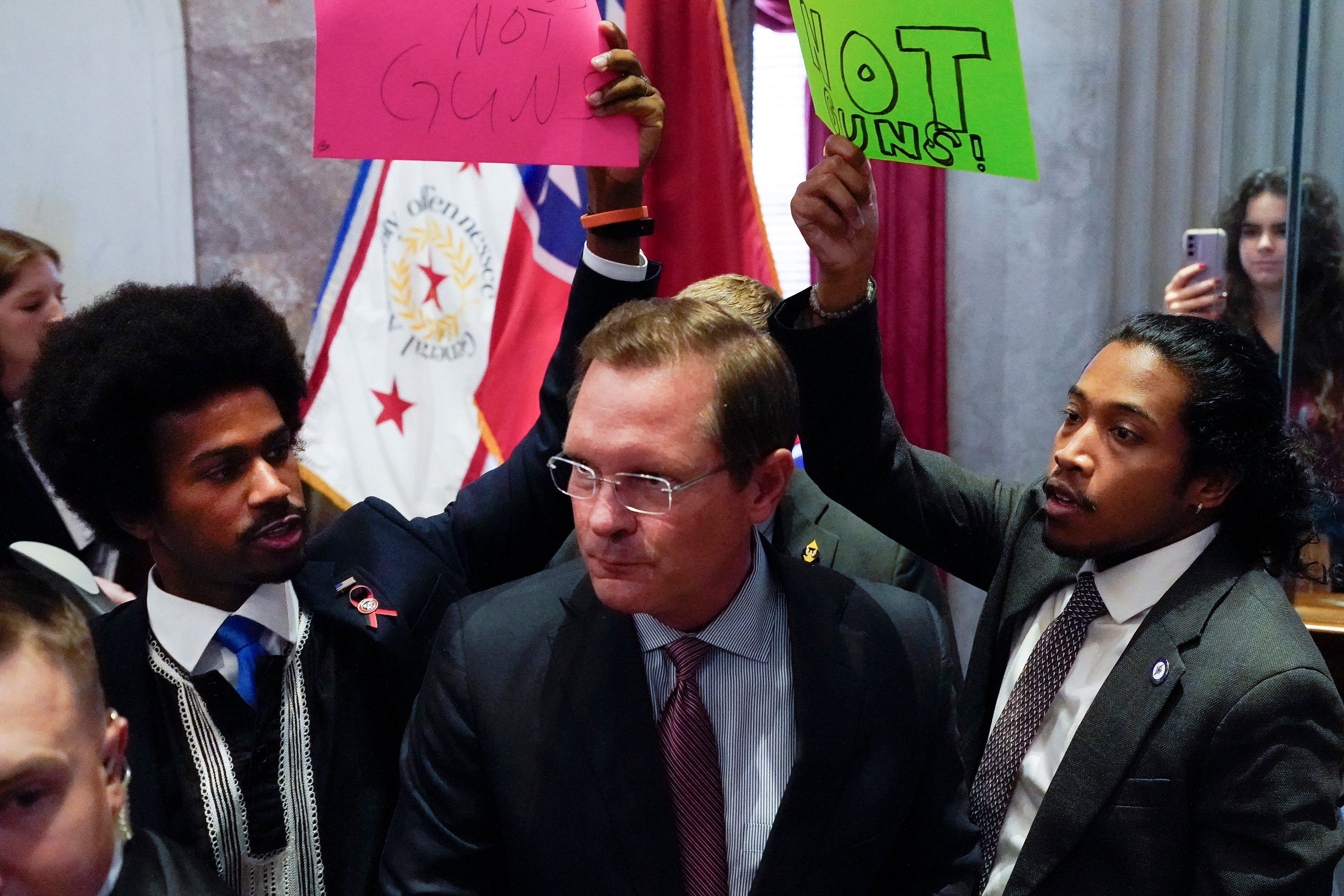 APTOPIX Tennessee Special Session