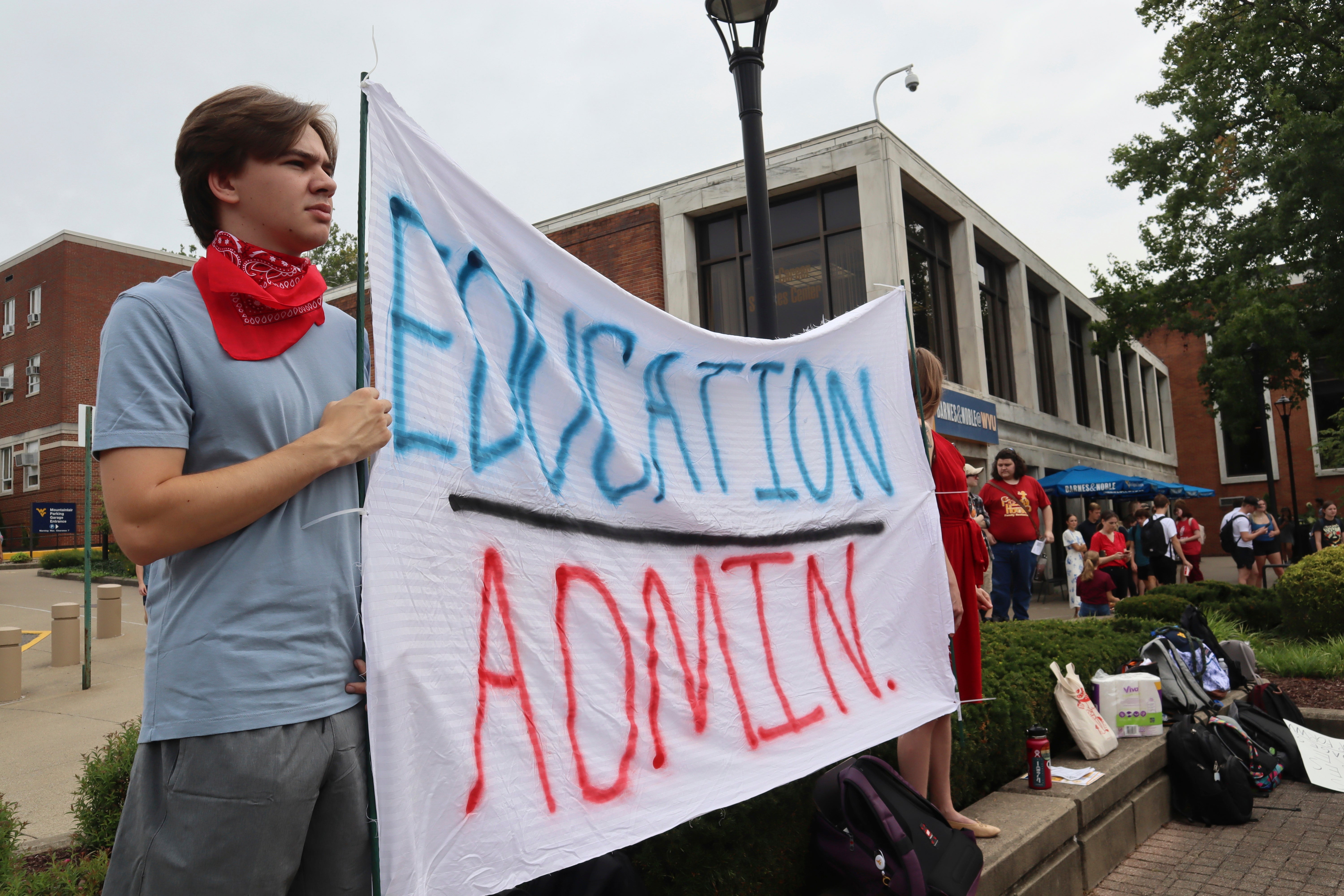 University Protest West Virginia