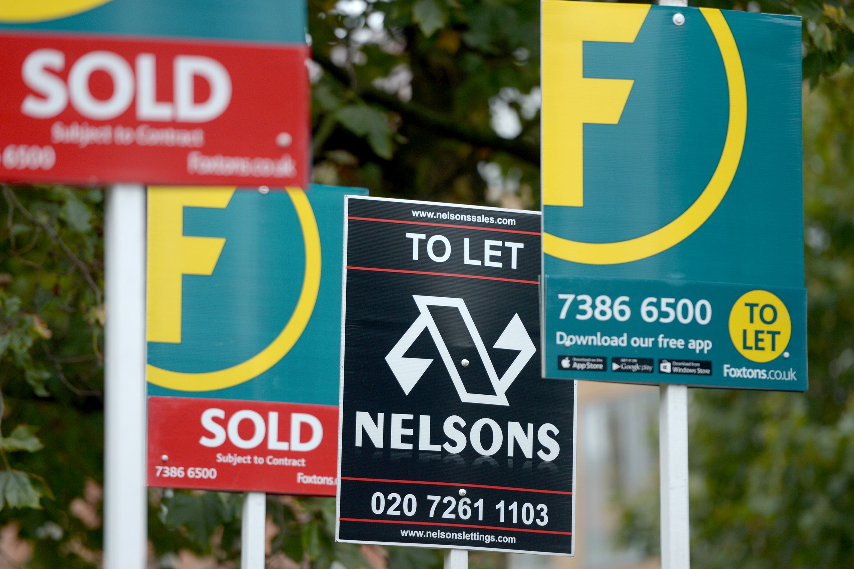 About one million sales could be completed in 2023, which would be the lowest total since 2012, Zoopla said (Anthony Devlin/PA)