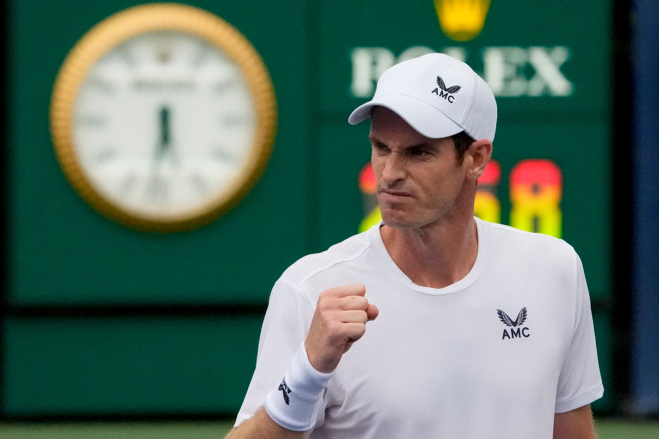 Andy Murray beat Corentin Moutet of France (Mary Altaffer/AP)