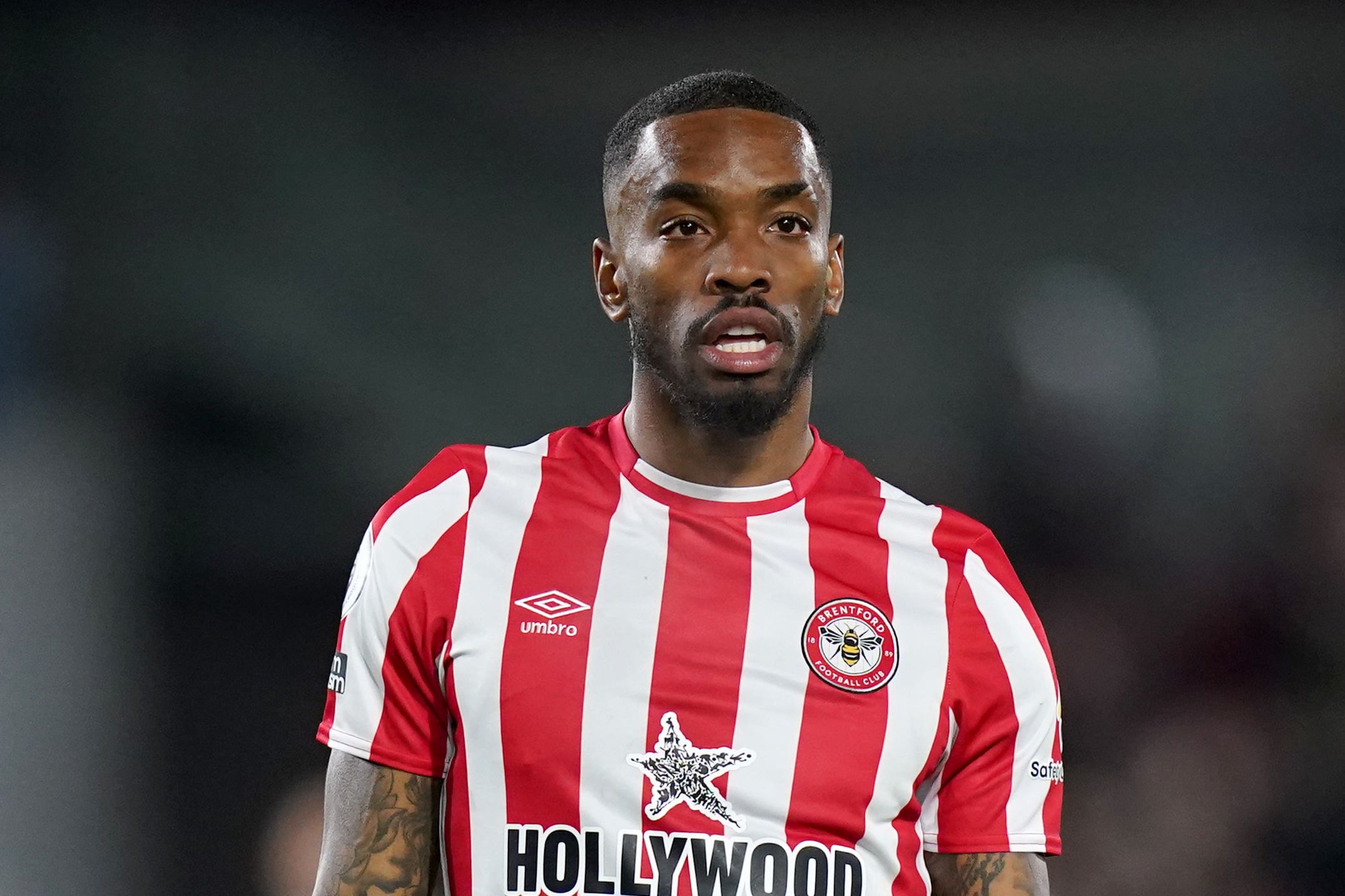 Ivan Toney in action for Brentford (Adam Davy/PA)