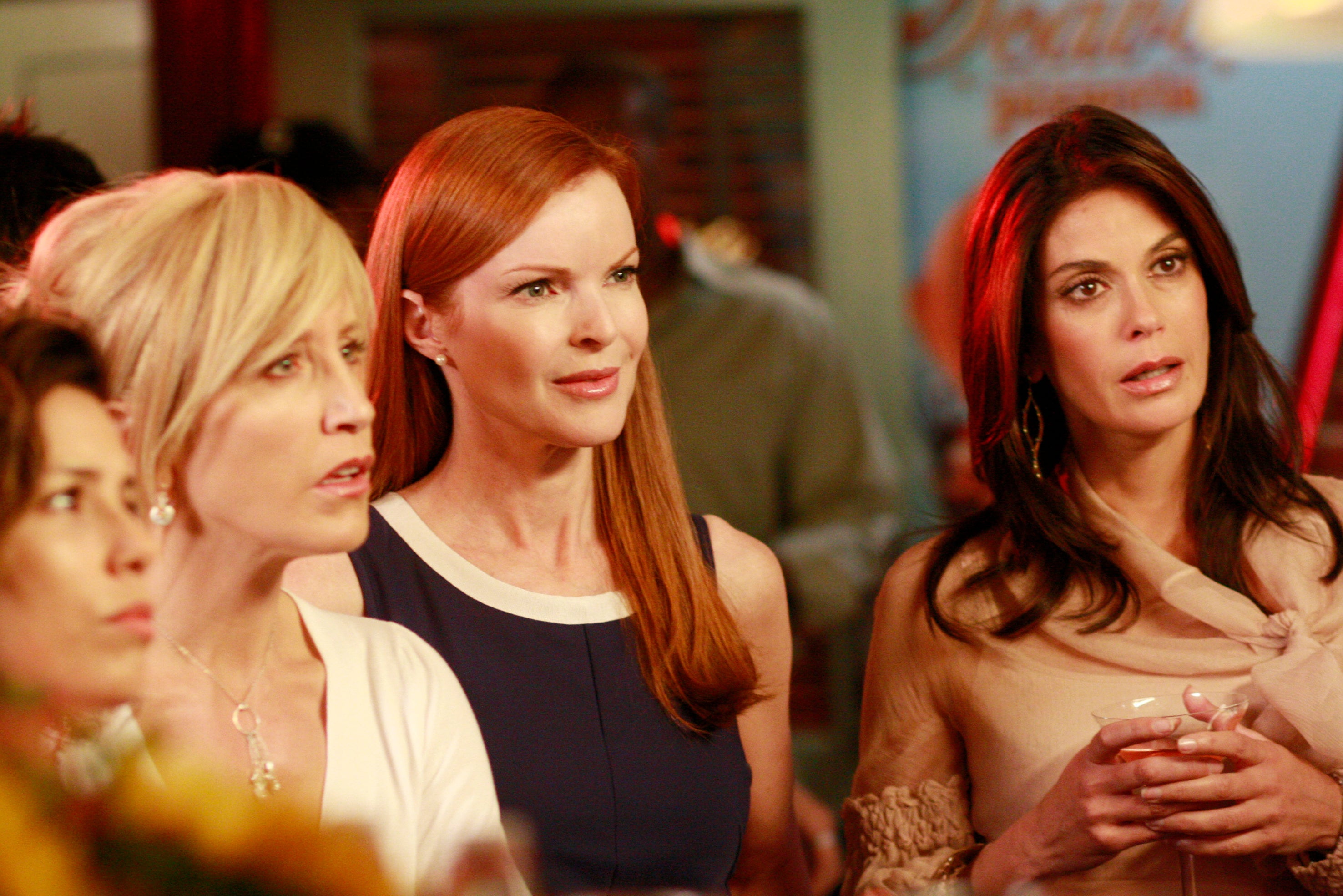 Eva Longoria, Felicity Huffman, Marcia Cross and Teri Hatcher on Desperate Housewives