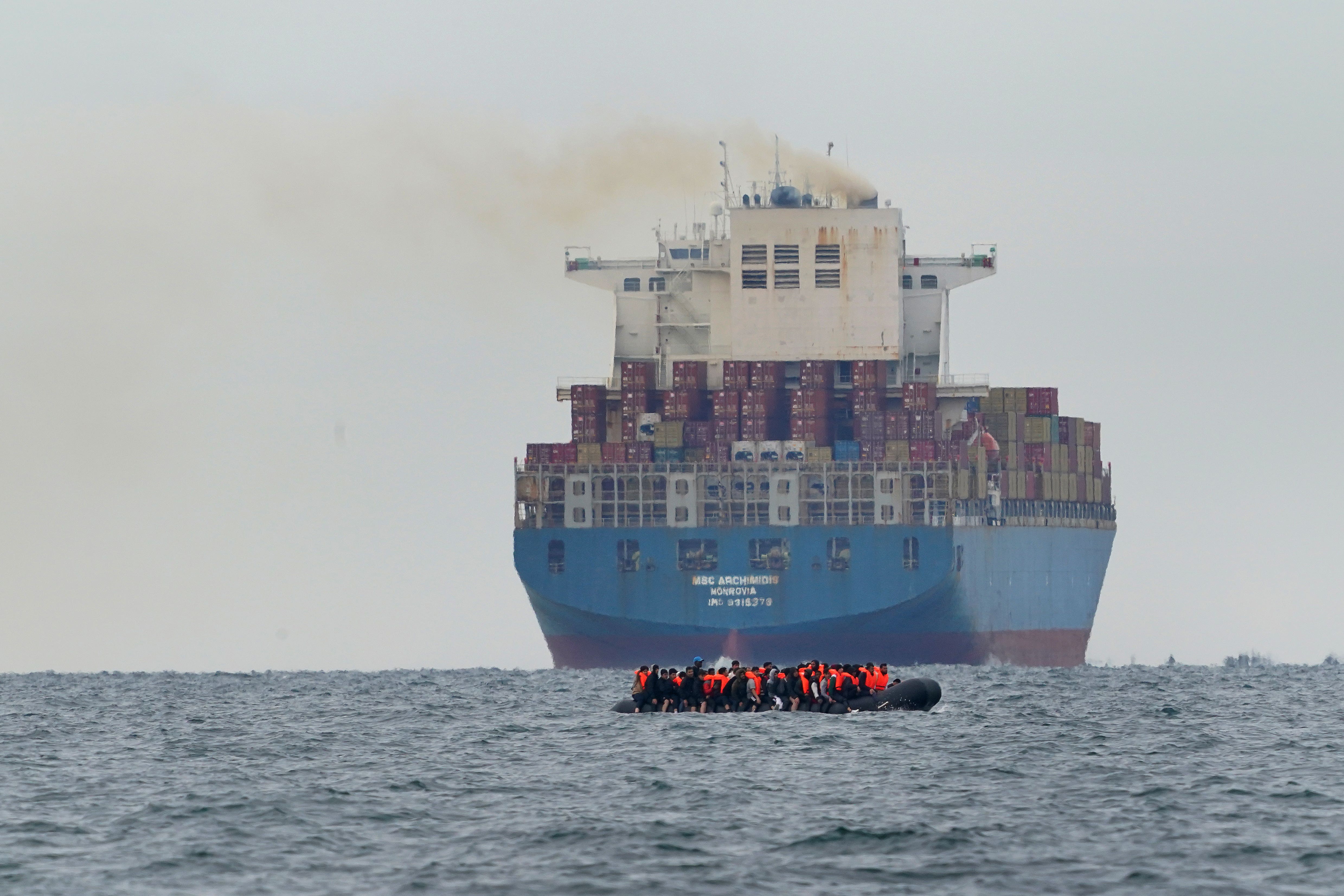 More than 20,000 migrants have arrived in the UK so far this year after crossing the Channel (Gareth Fuller/PA)