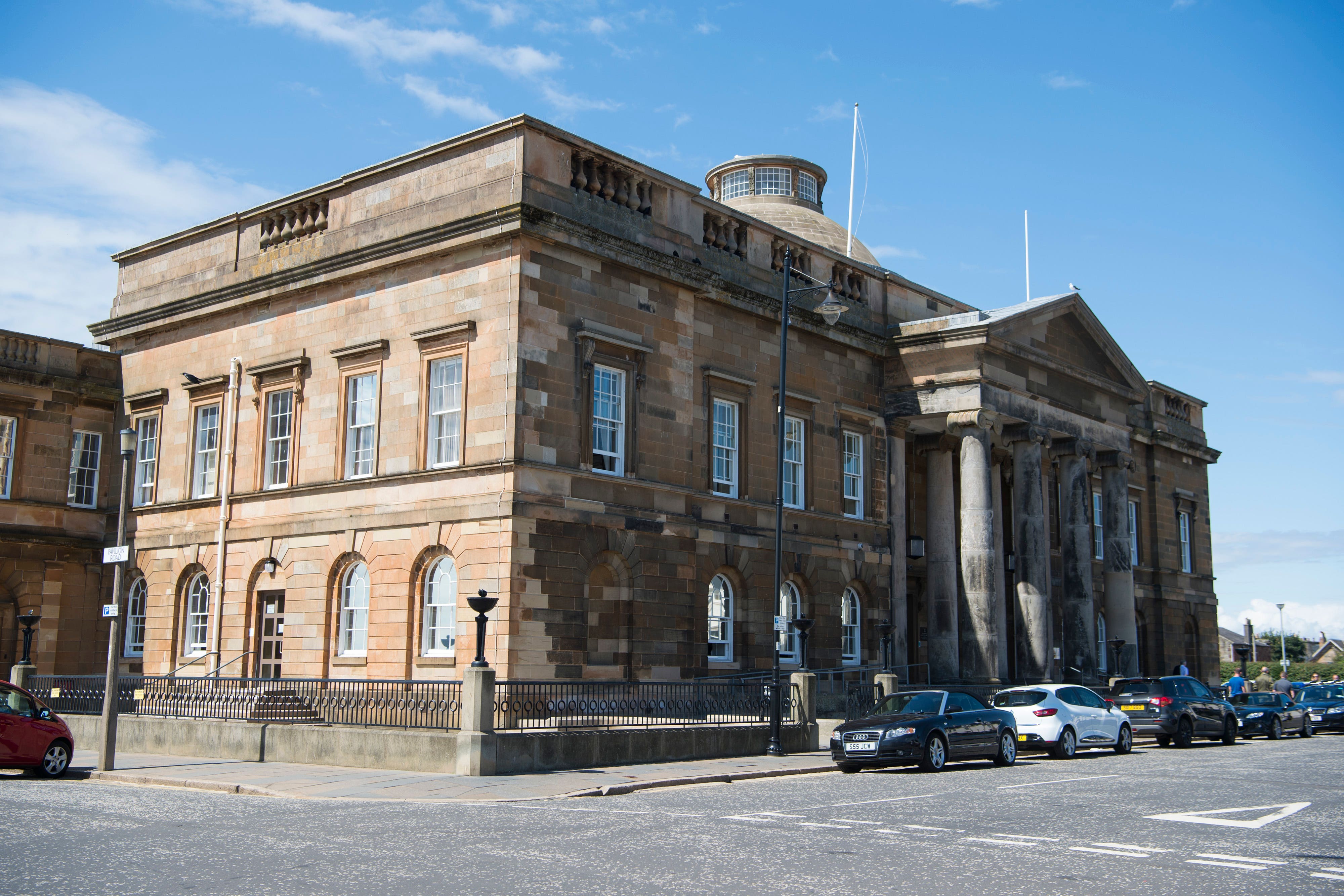 The case called at Ayr Sheriff Court on Wednesday (John Linton/PA)