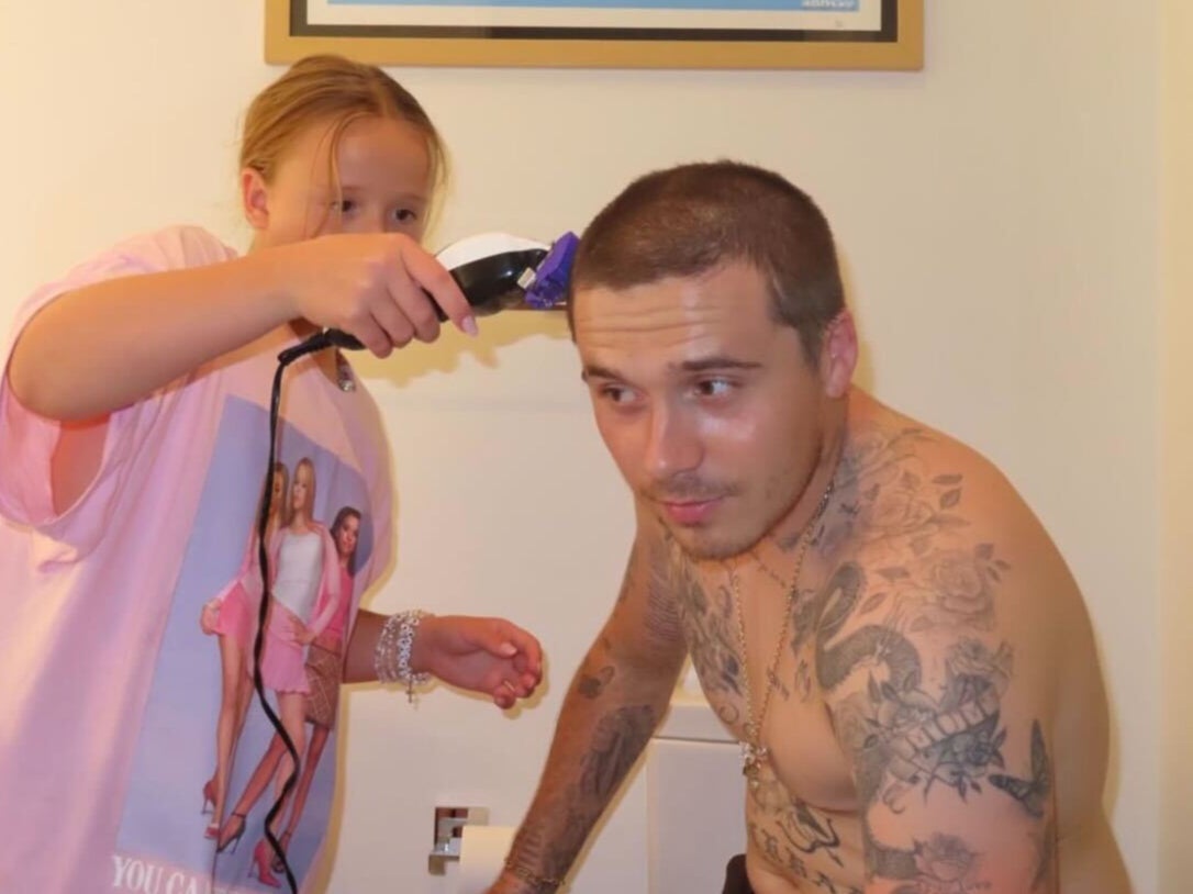 Selena Gomez’s 10-year-old sister gives Brooklyn Beckham a daring haircut