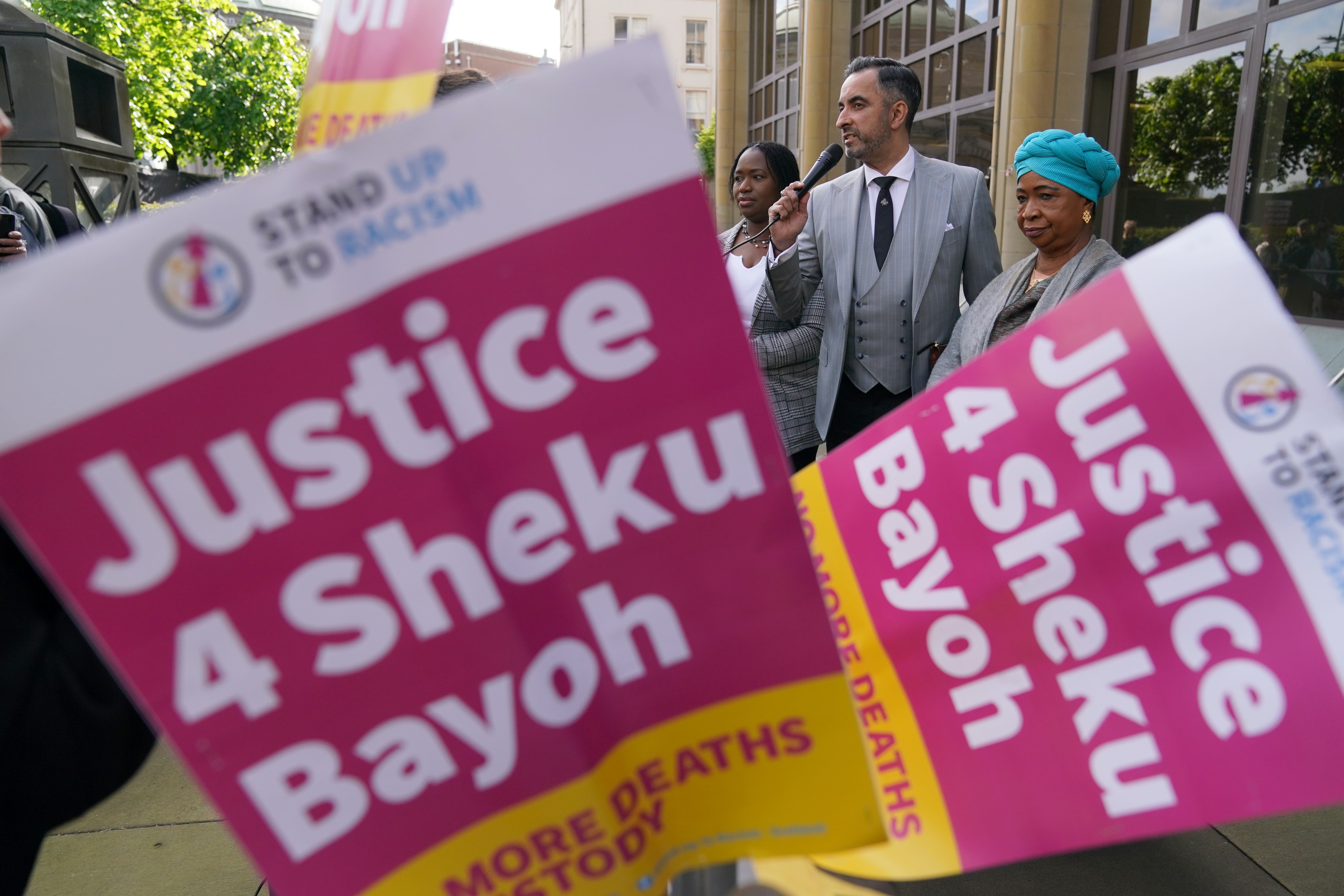 The inquiry is examining whether race played a factor in Sheku Bayoh’s death (PA)