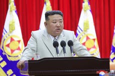 North Korea launches a missile toward the sea after US flies bomber during drills with South Korea