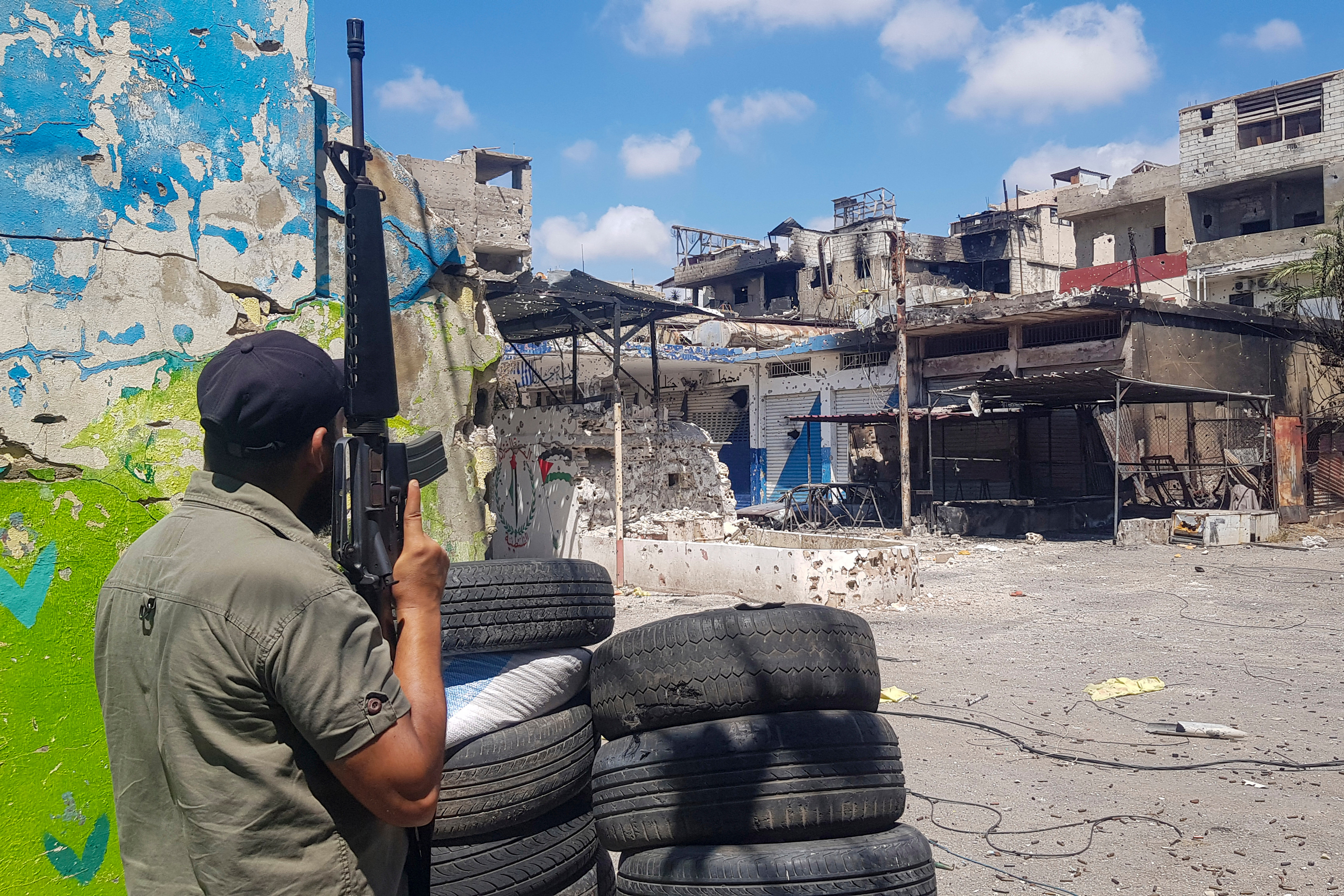 Lebanon Palestinian Camp Clashes