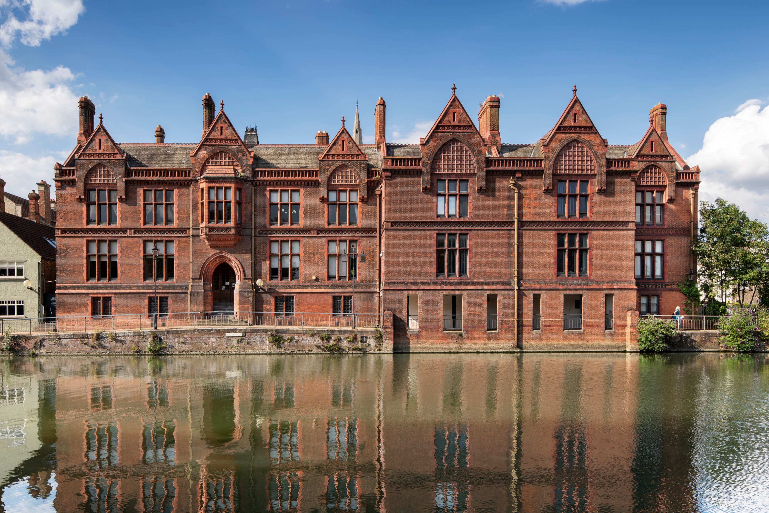 Bedford Shire Hall has had its listing upgraded to Grade II* (Historic England Archive/PA)