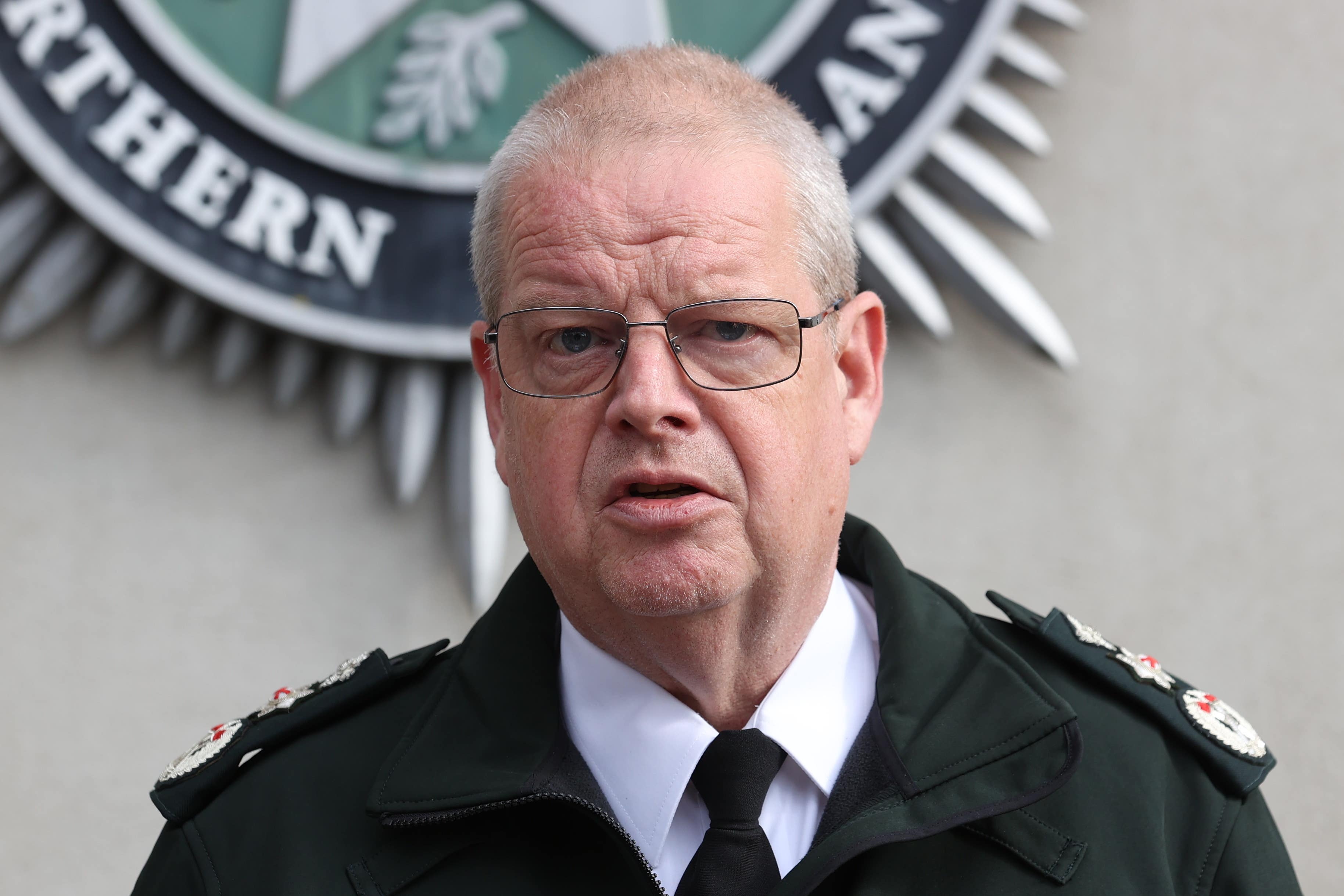 Police Service of Northern Ireland Chief Constable Simon Byrne (Liam McBurney/PA)