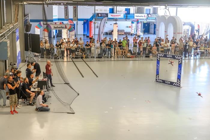 The races took place in June 2022 on a purpose-built track in a hangar at Dübendorf Airport near Zurich