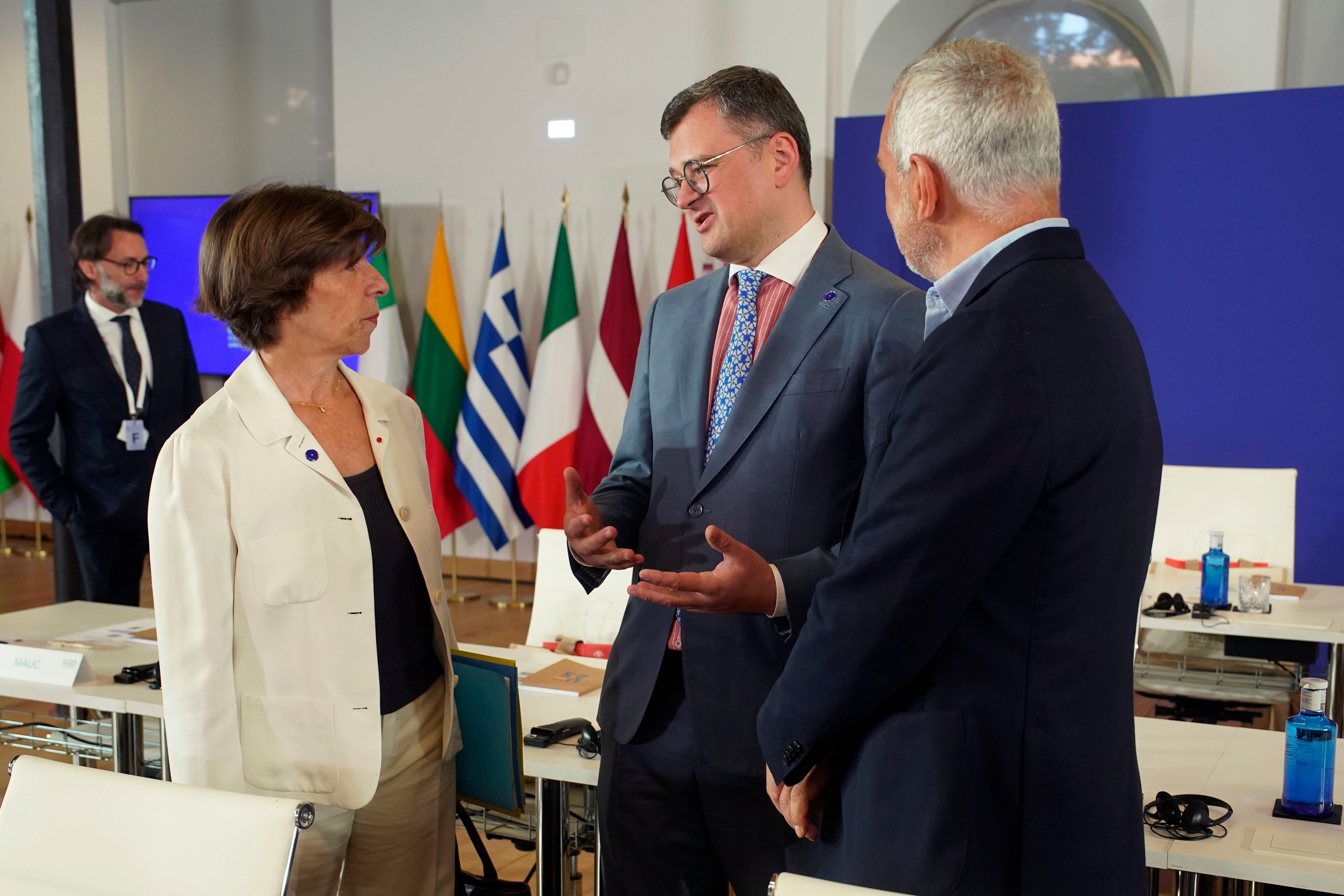 Spain EU Ministers Meeting