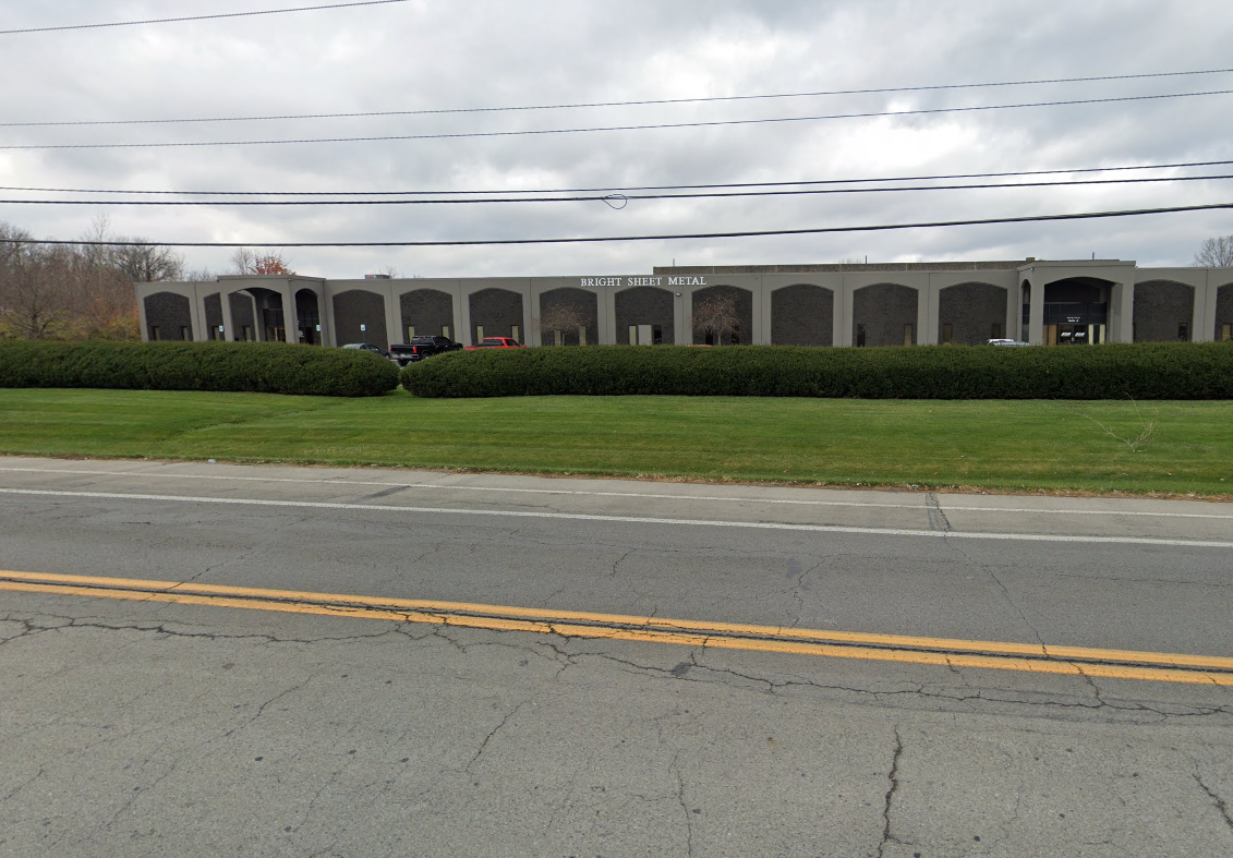 Bright Sheet Metal Co. in Indianapolis, the workplace at which the attack took place.