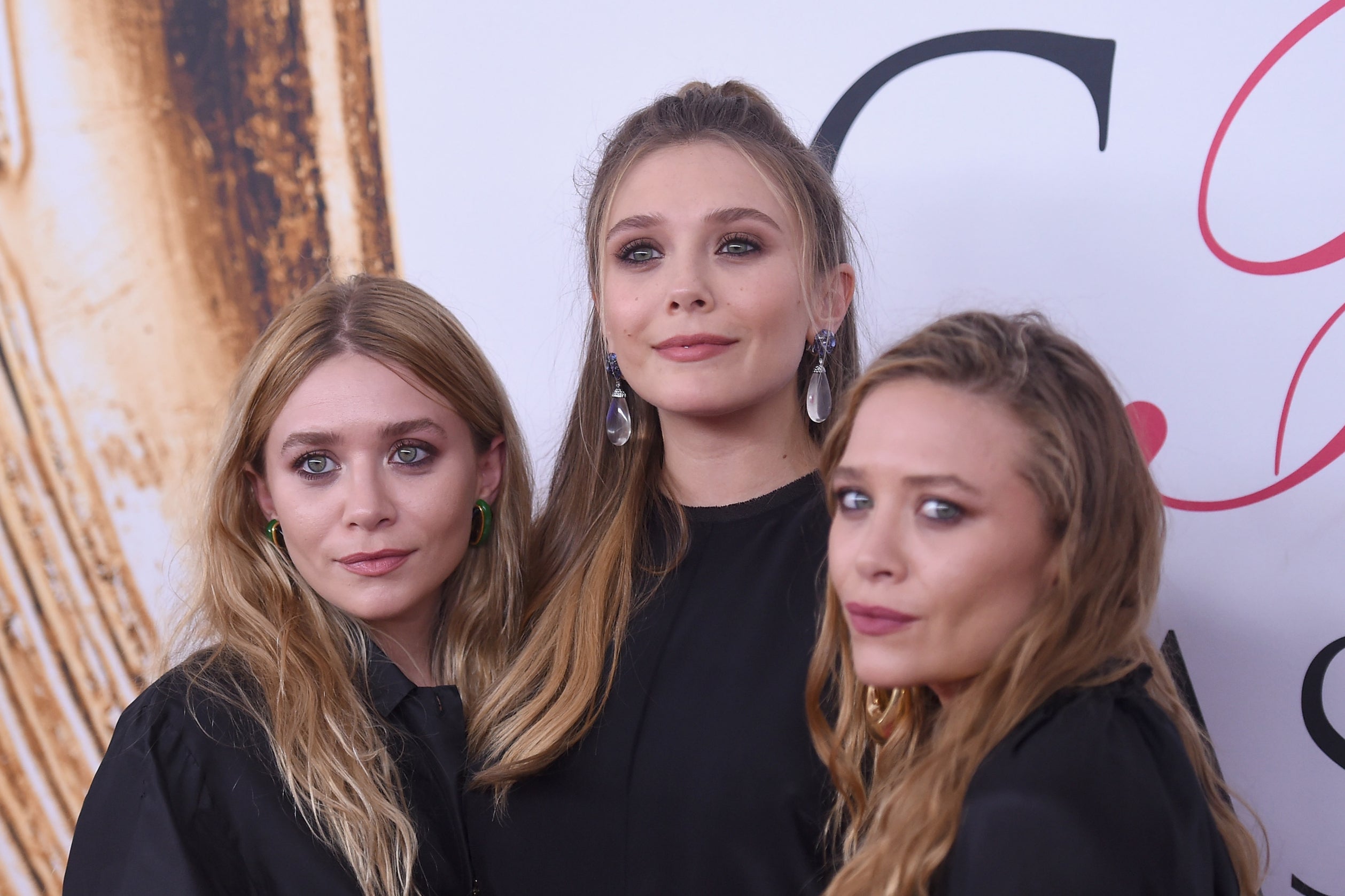 Ashley, Elizabeth and Mary-Kate Olsen in 2016