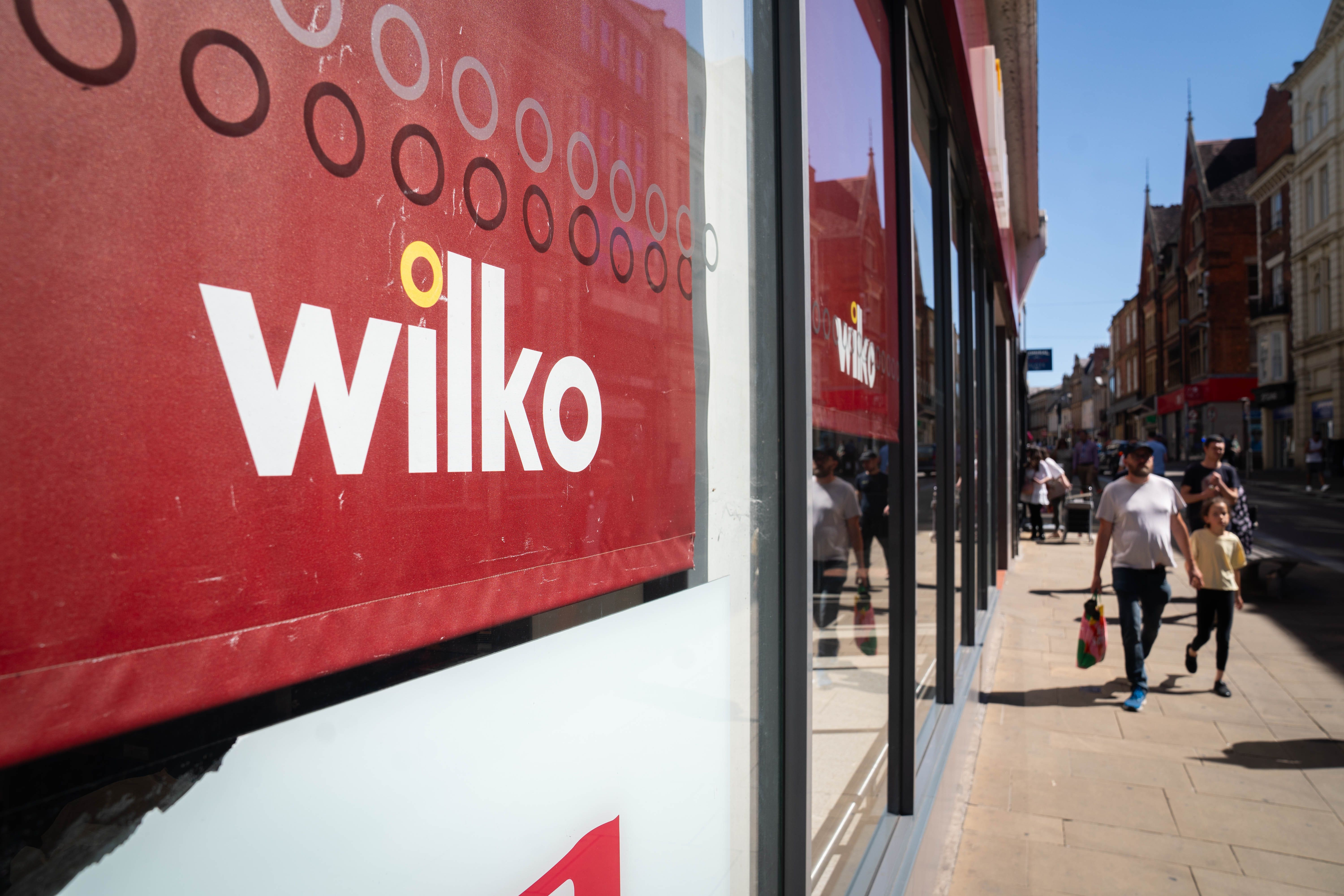 Hundreds of jobs will be lost at retailer Wilko after a bid for the entirety of the collapsed retailer fell through (PA)