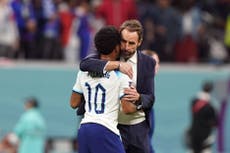 Gareth Southgate says Raheem Sterling ‘not particularly happy’ at England snub