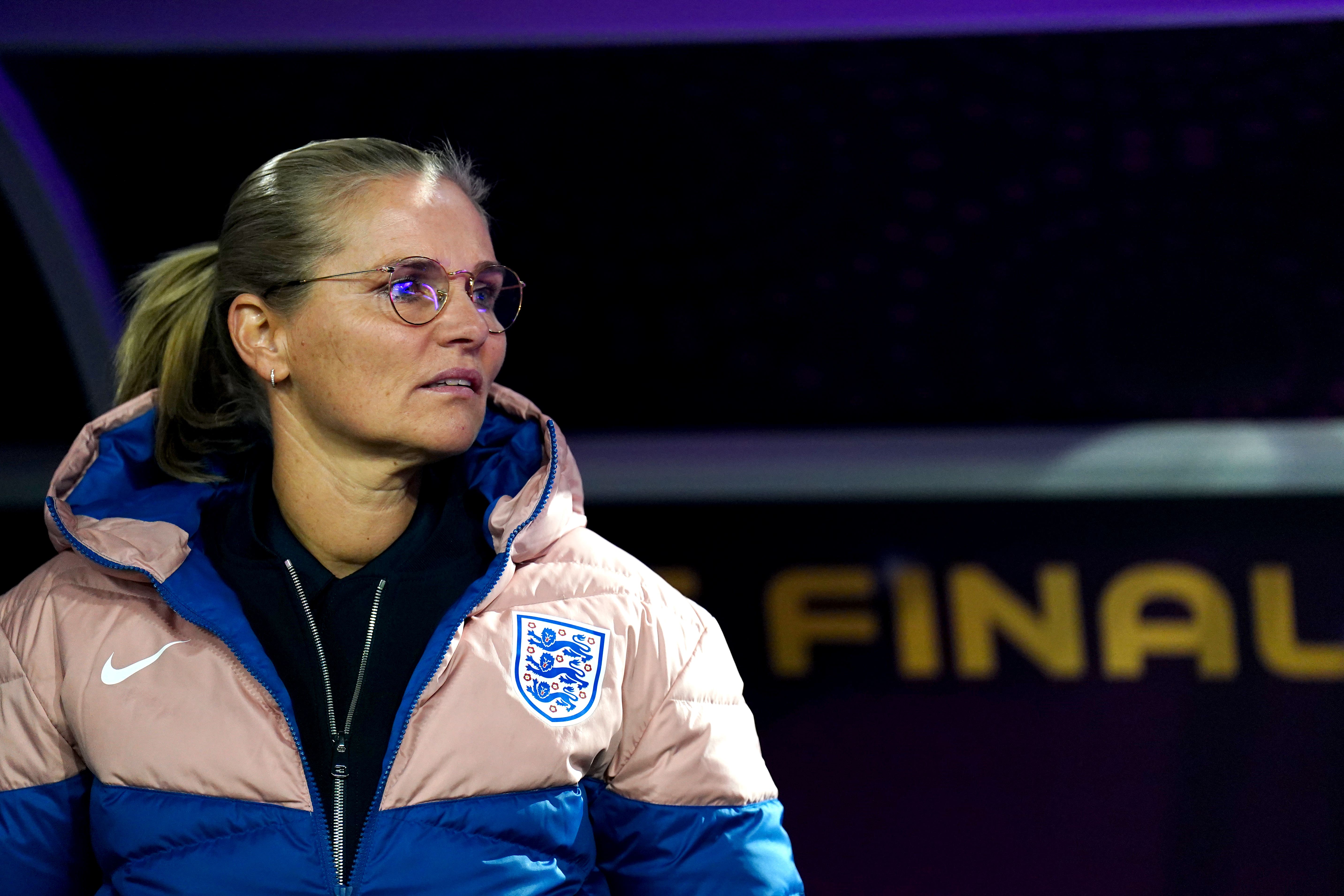 Sarina Wiegman won UEFA’s Women’s Coach of the Year award (Zac Goodwin/PA)