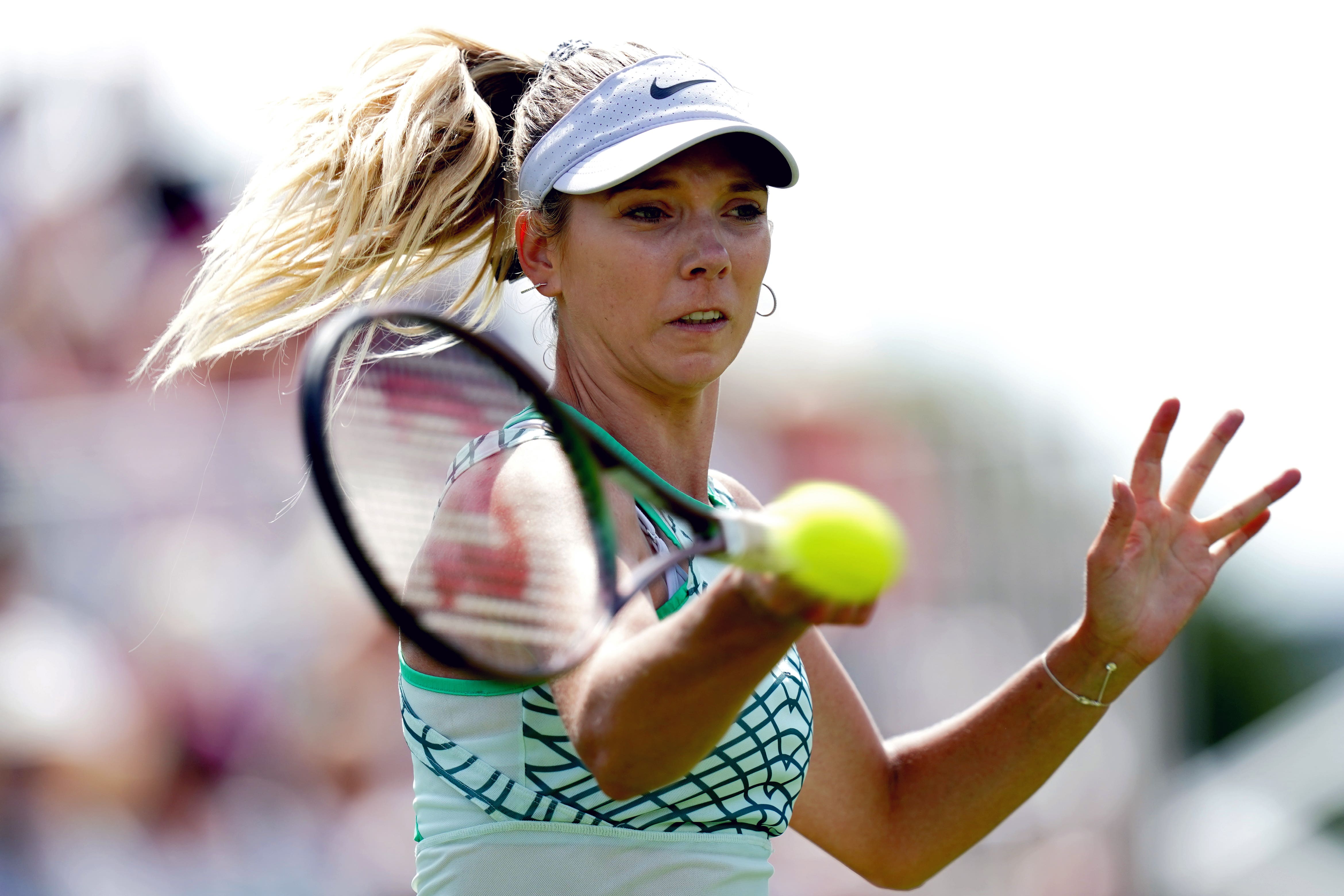 Katie Boulter is through to the third round in New York (John Walton/PA)