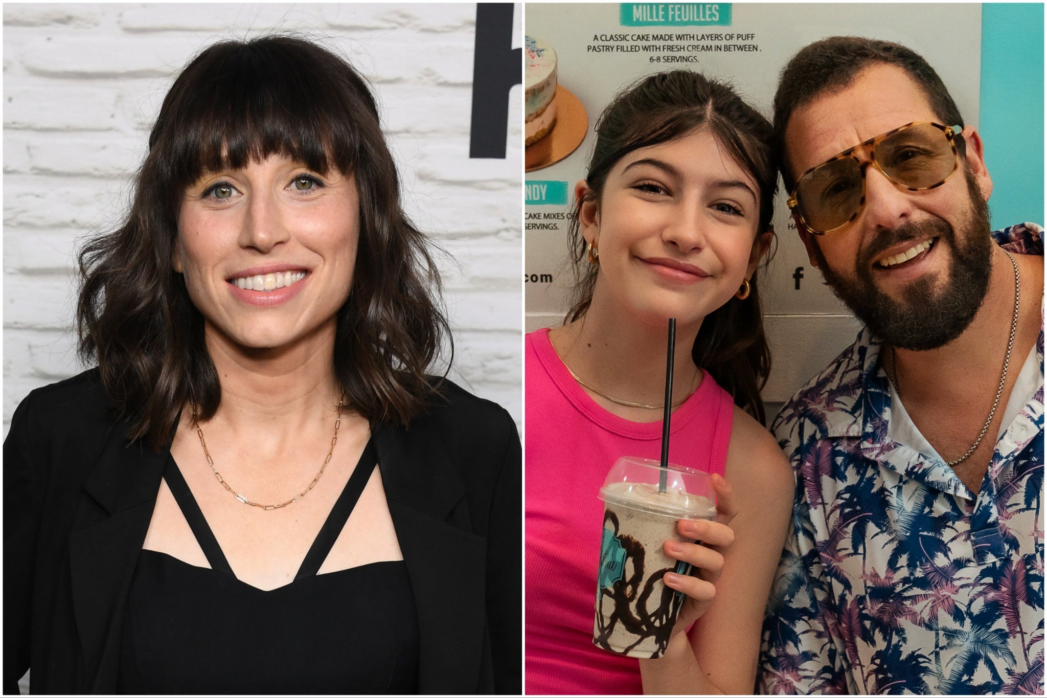 Sammi Cohen, Sunny Sandler and Adam Sandler