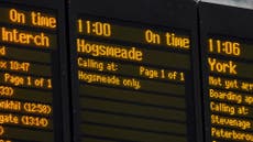 Harry Potter fans ‘boo’ after Kings Cross’s Hogwarts announcement fails to happen