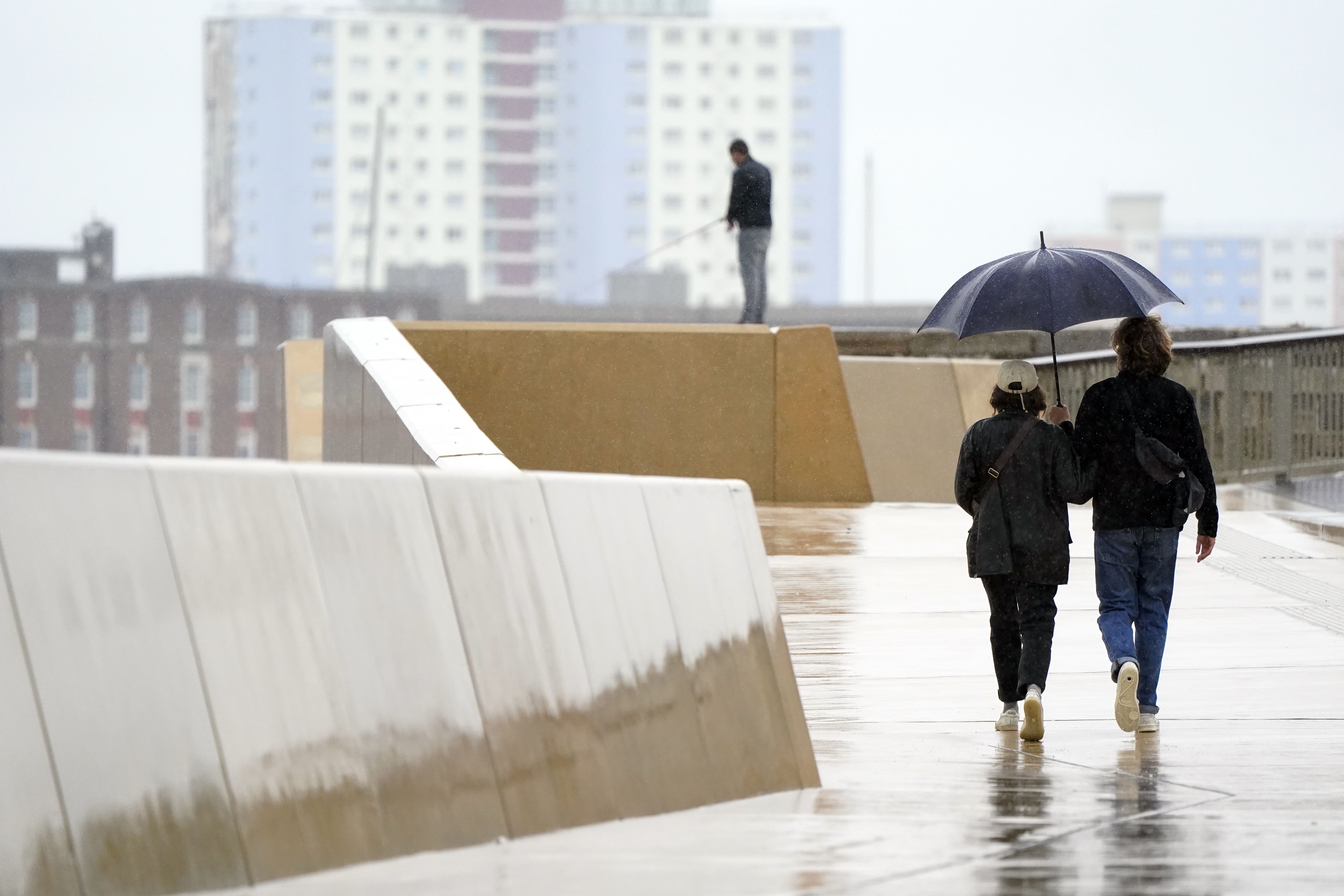 The last day of the meteorological summer ended with rain for many people across the UK (Andrew Matthews/PA)