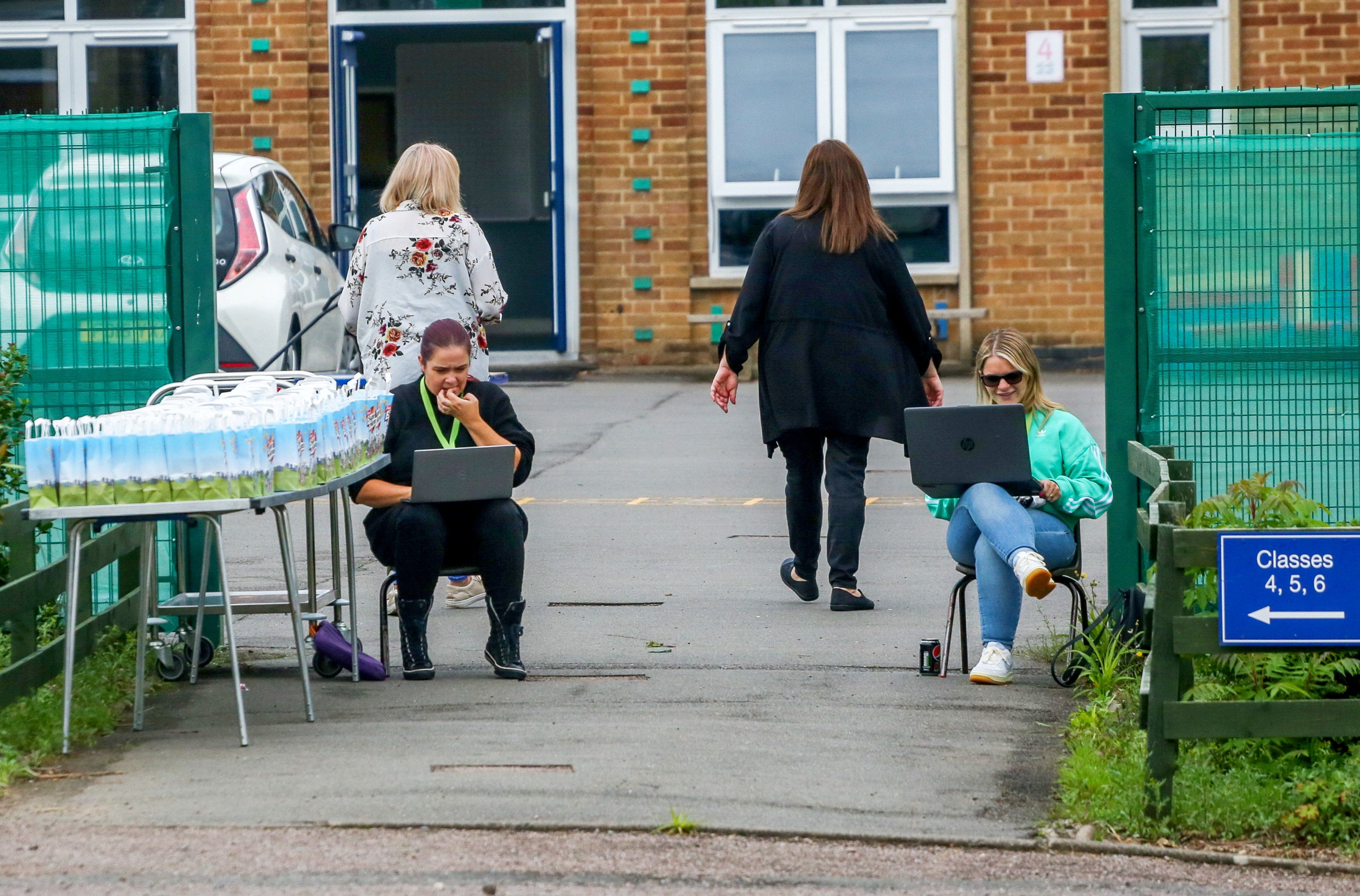 Willowbrook Mead Primary Academy will remain closed on Monday because parts of the school building could be prone to collapsing